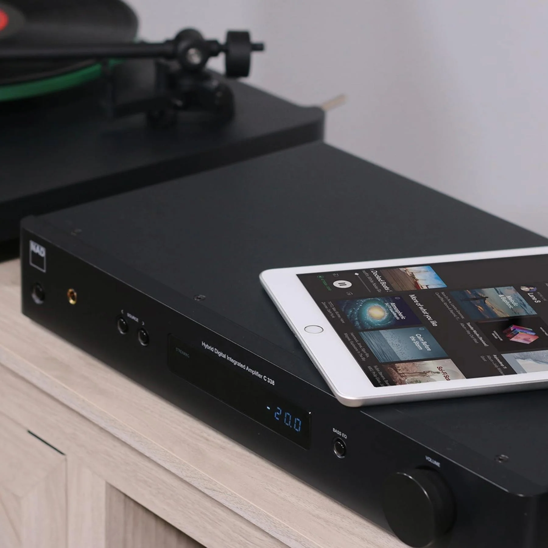 NAD C 338 Integrated Amplifier - Black - Image 4