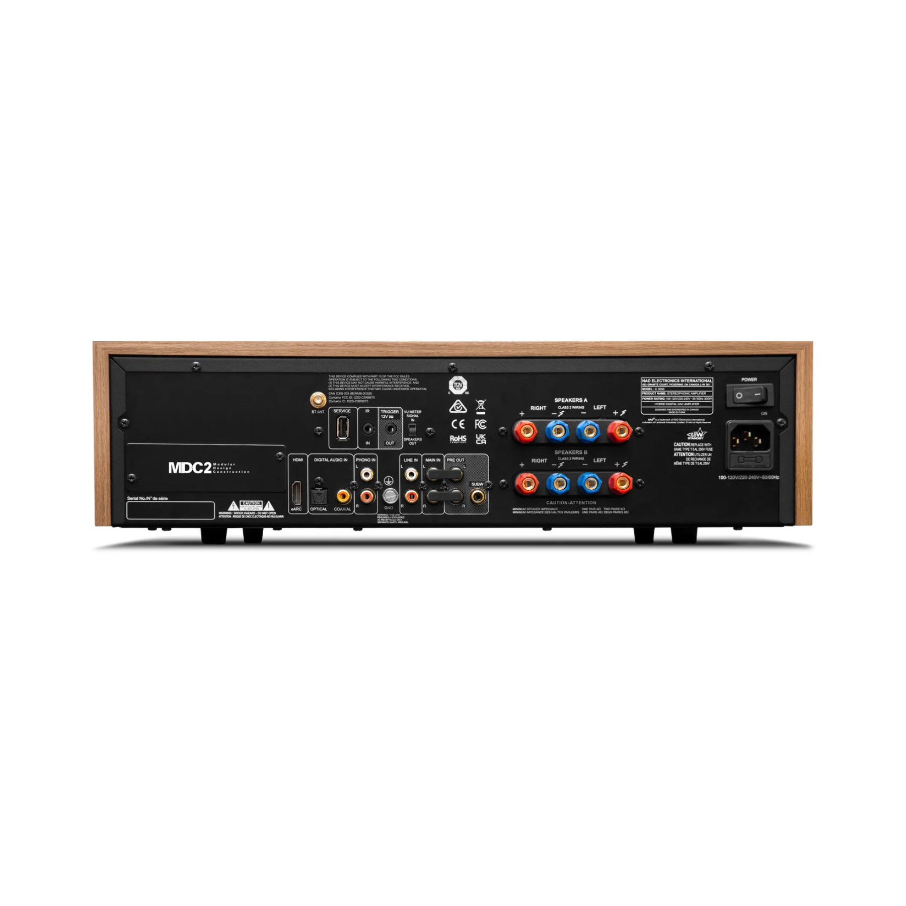 NAD C 3050 Integrated Amplifier & Bluesound NODE Music Streamer Bundle - Image 2