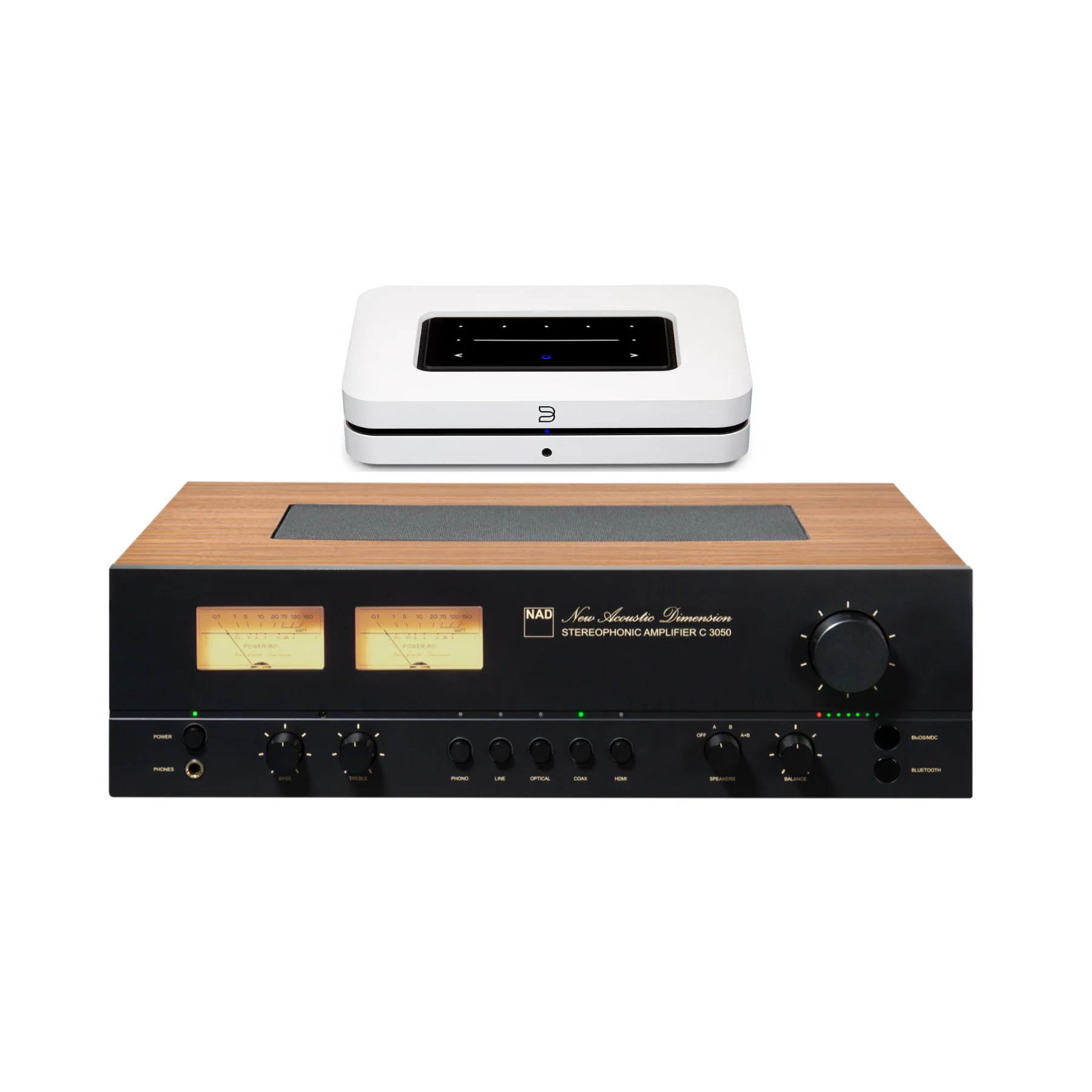 NAD C 3050 Integrated Amplifier & Bluesound NODE Music Streamer Bundle - Image 9