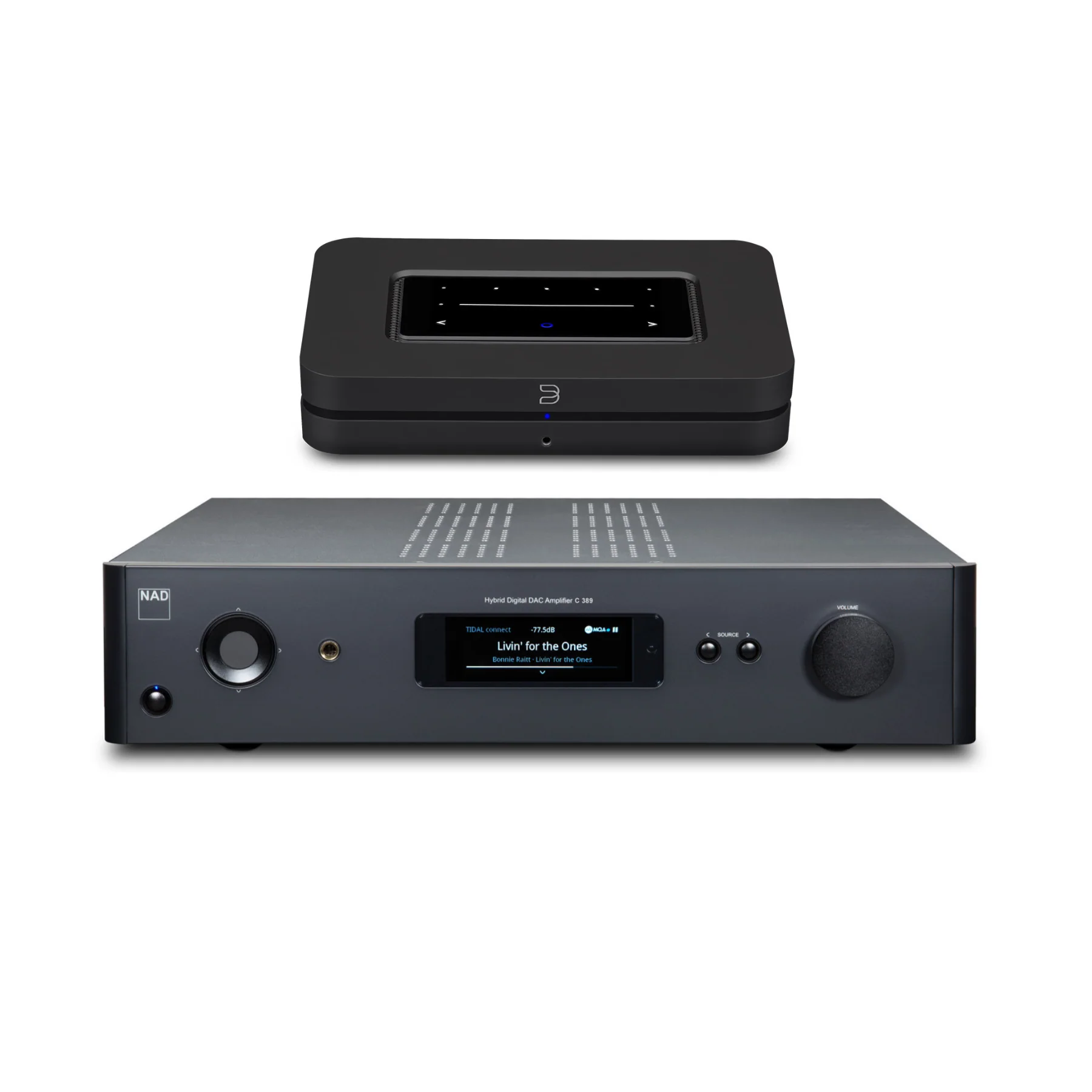 NAD C 389 Integrated Amplifier & Bluesound NODE Music Streamer Bundle - Image 8