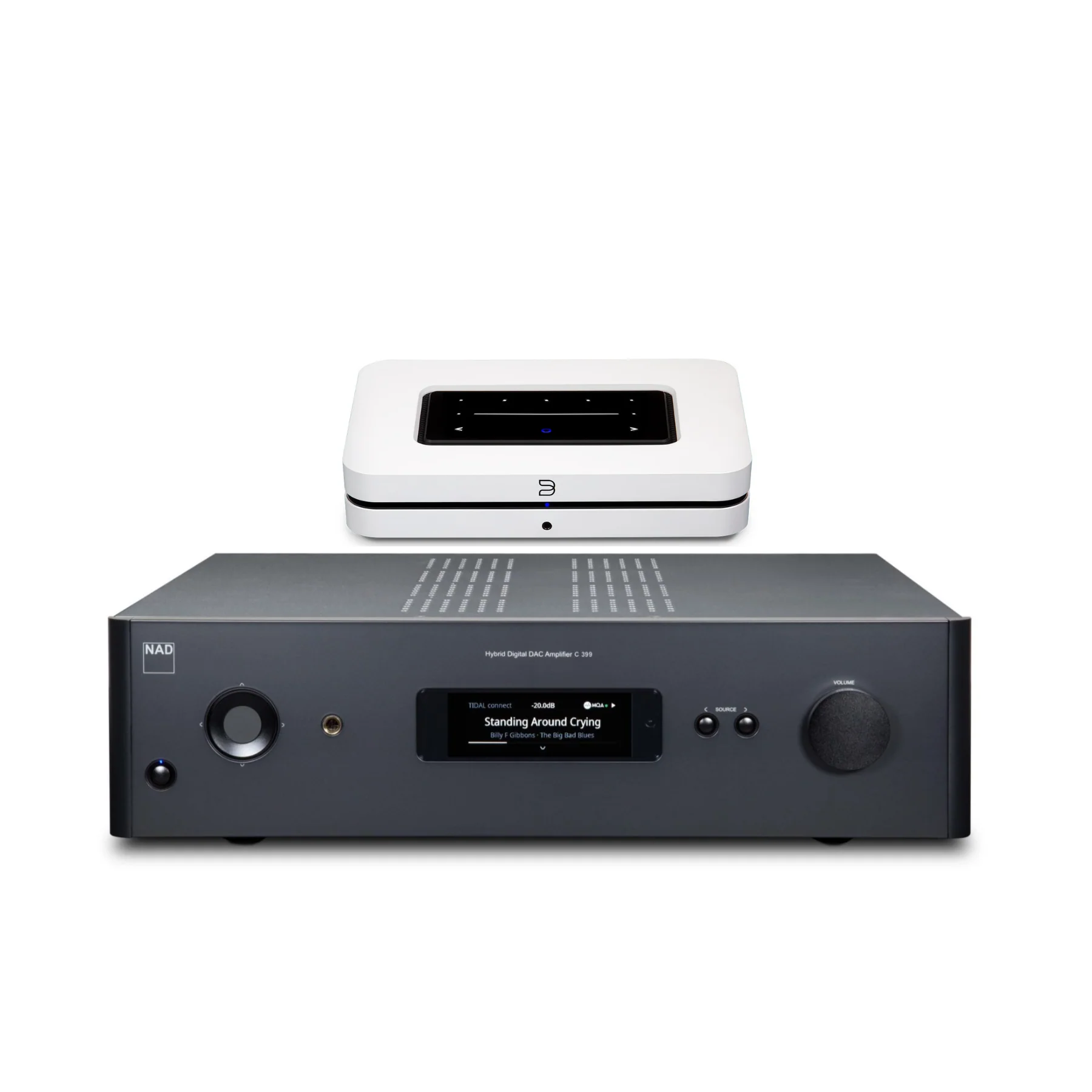 NAD C 399 Integrated Amplifier & Bluesound NODE Music Streamer Bundle - Image 9