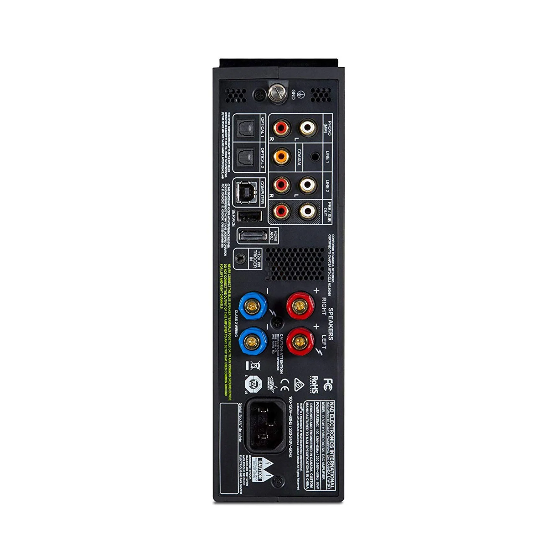 NAD D3045 - Amplifier - Clearance / Open Box - Image 2