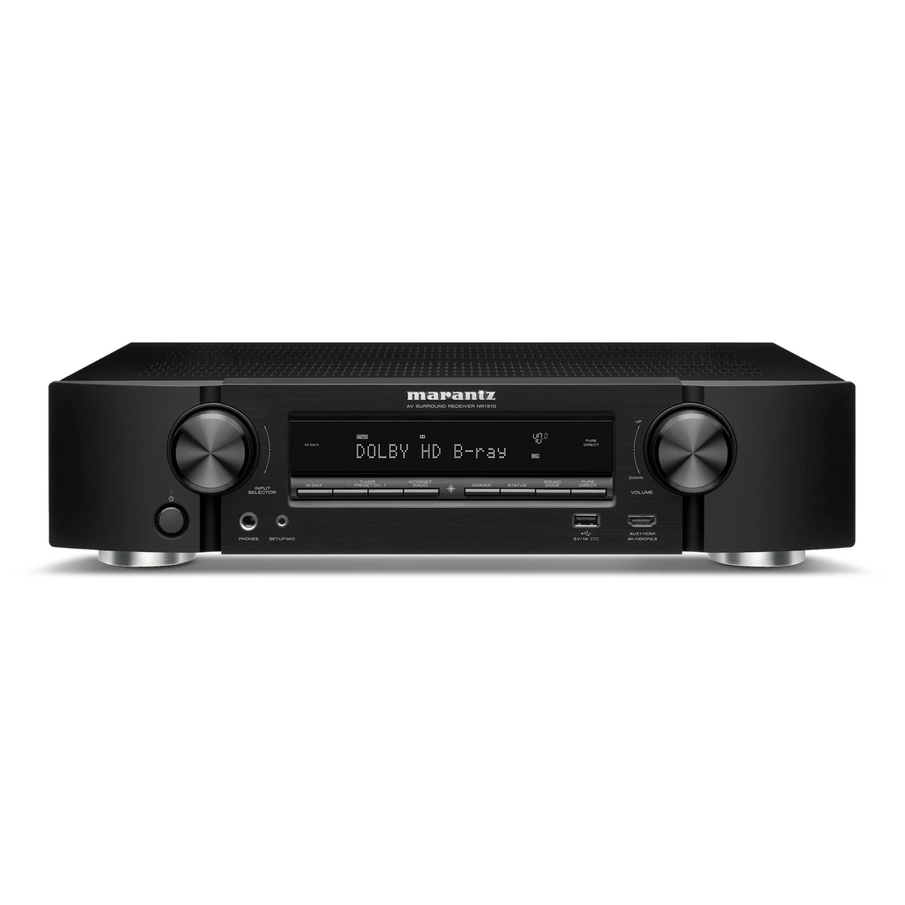 Marantz NR1510 - Slim 5.2 Ch 4K AV Receiver