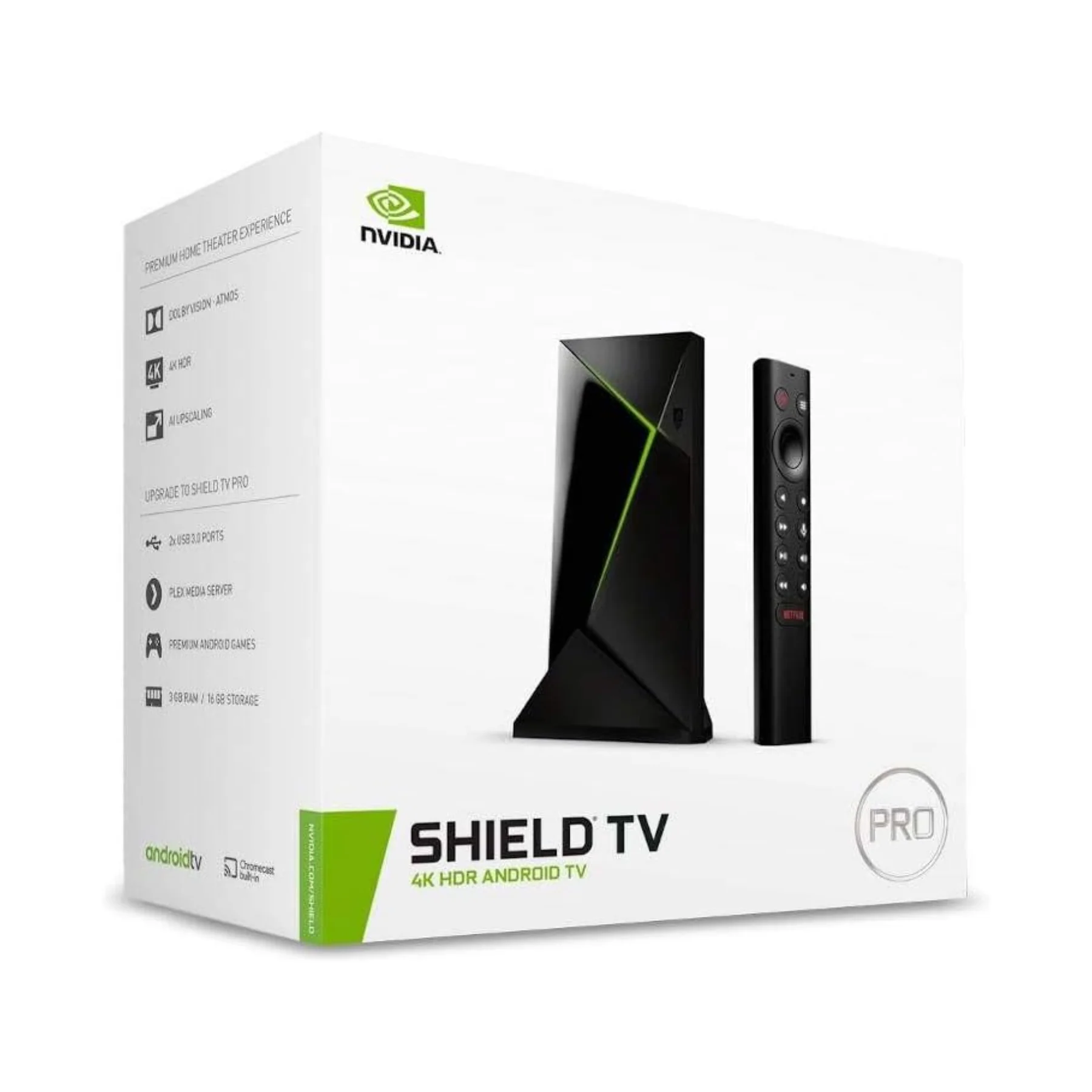NVIDIA Shield Android TV Pro - 4K HDR Streaming Media Player - Clearance / Open Box - Image 2