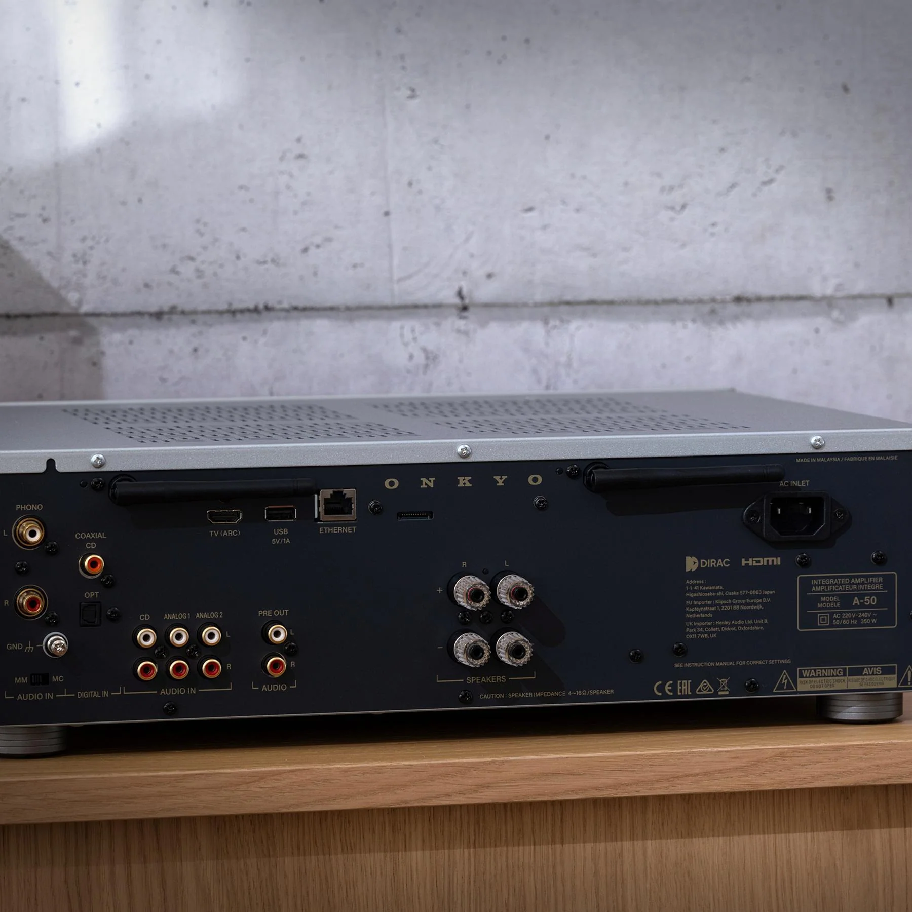 Onkyo A-50 Integrated Amplifier - Image 4