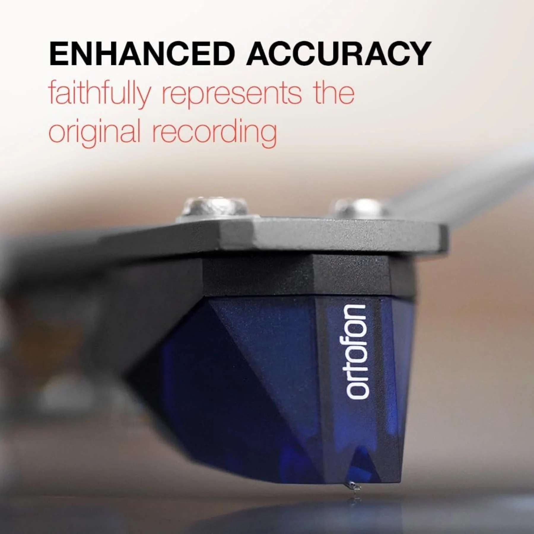 Ortofon 2M Blue Moving Magnet Cartridge Premounted on SH-4 Black Headshell - Image 6
