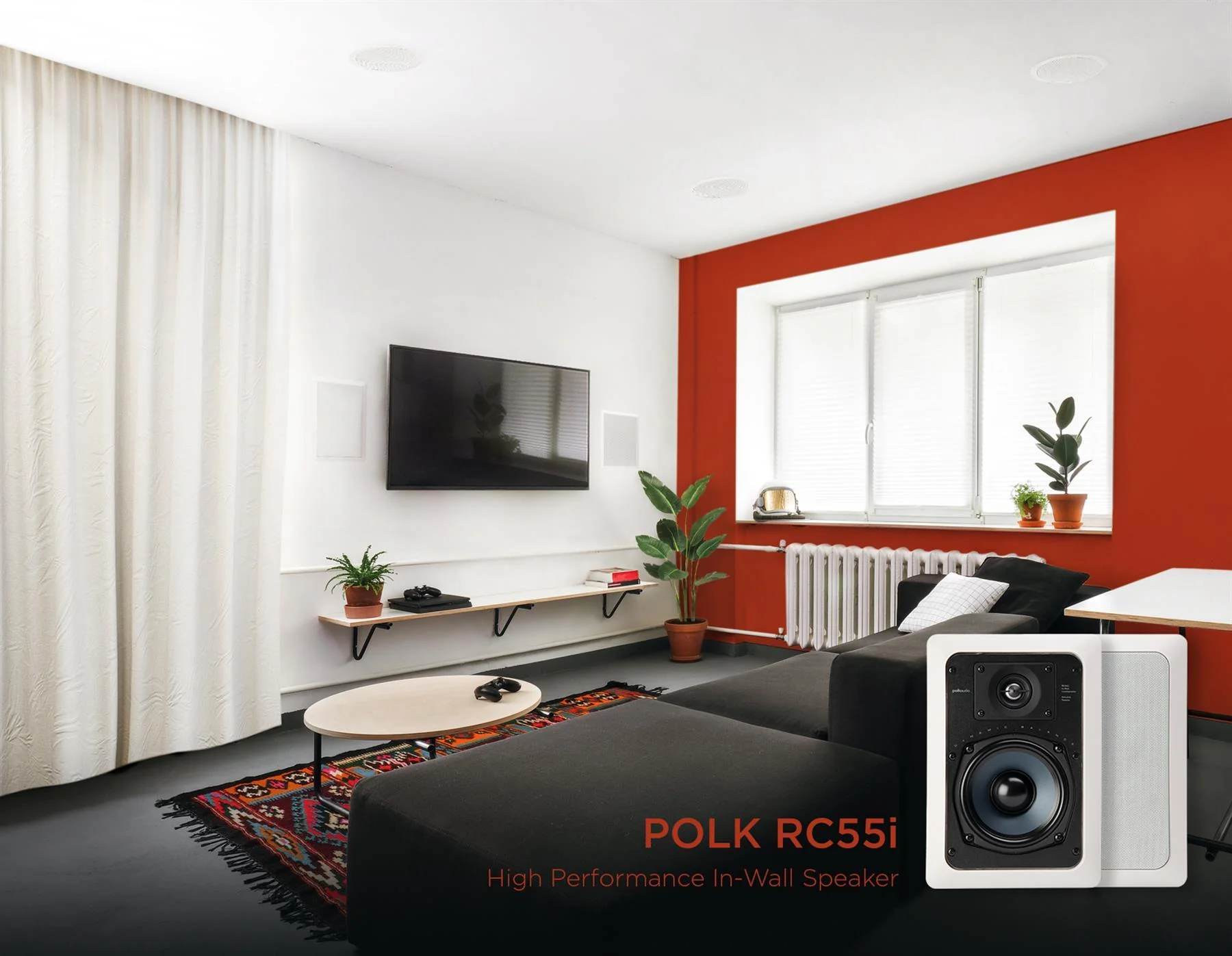 Polk Audio RC55i In-Wall Speakers - Clearance / Open Box - Image 12