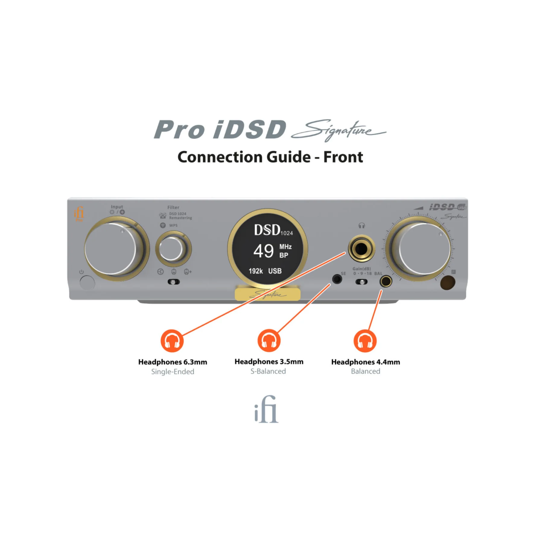 iFi Audio Pro iDSD Signature - Desktop DAC/Tube/Solid State/Headphone Amplifier - Image 5