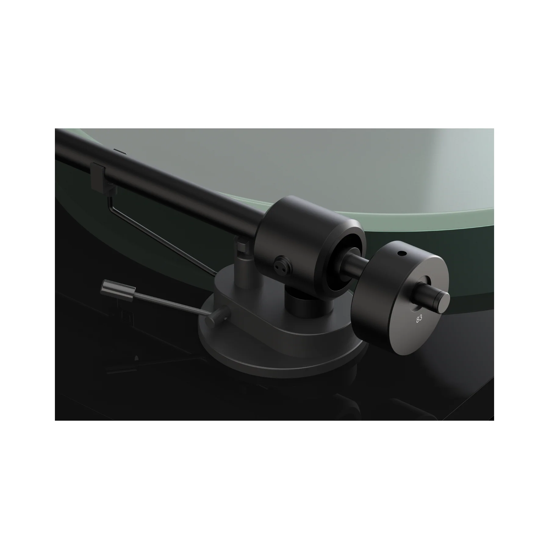 Pro-Ject T1 EVO Turntable (Gloss Black) - Clearance / Open Box - Image 4