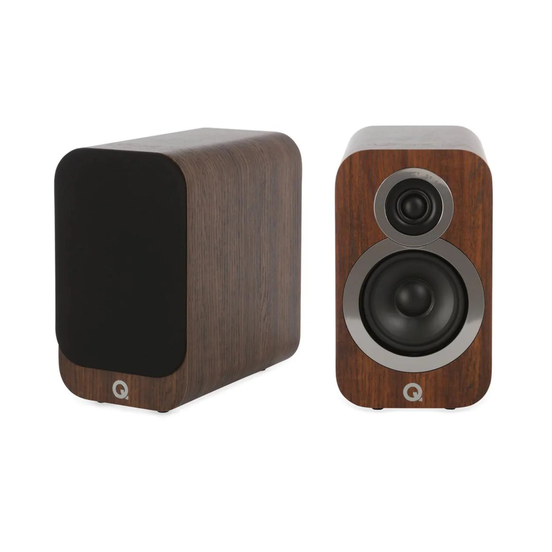 Q Acoustics 3010i Bookshelf Speakers (English Walnut) - Clearance / Open Box