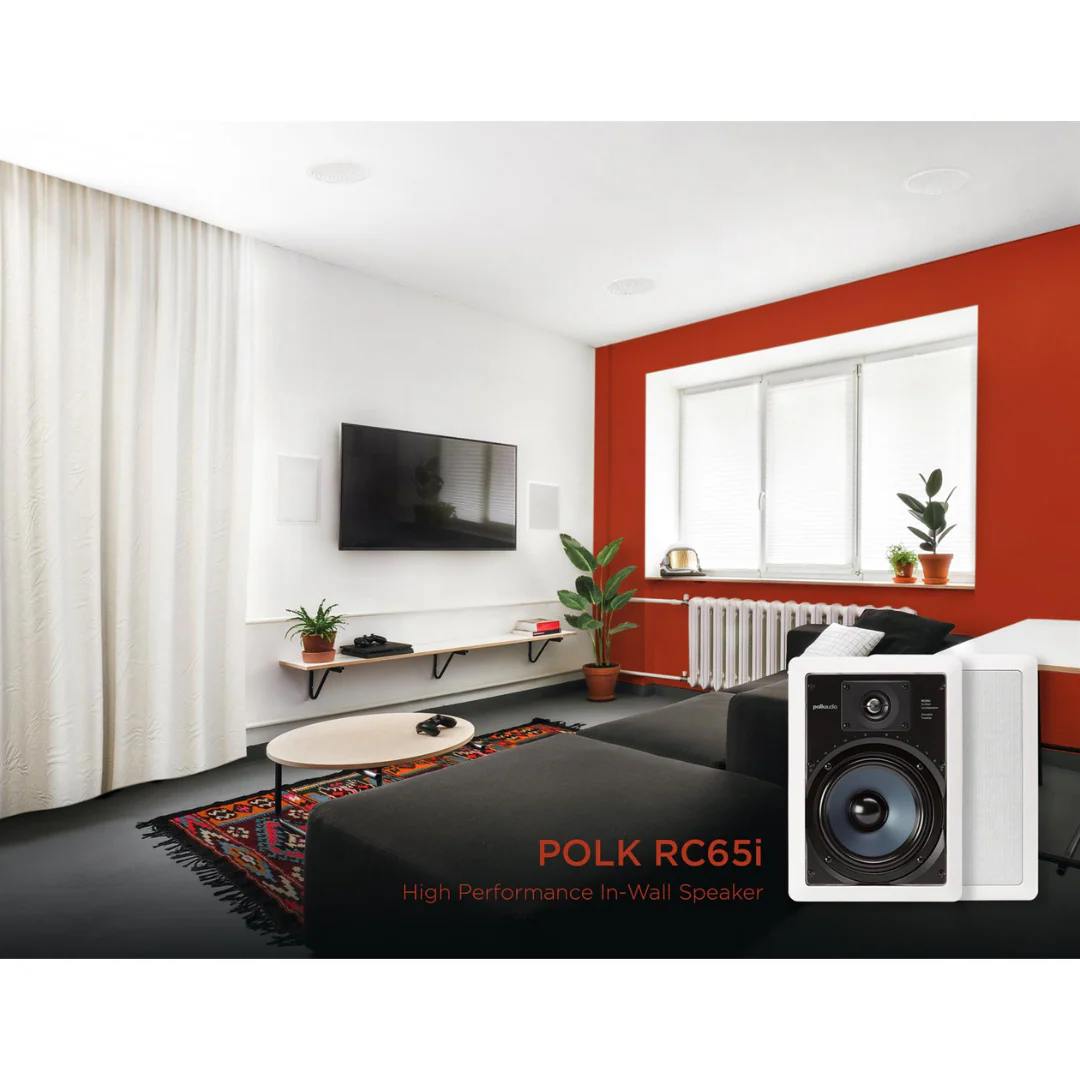 Polk Audio RC65i 2-way Premium In-Ceiling 6.5" Round Speakers (Pair) - Image 6