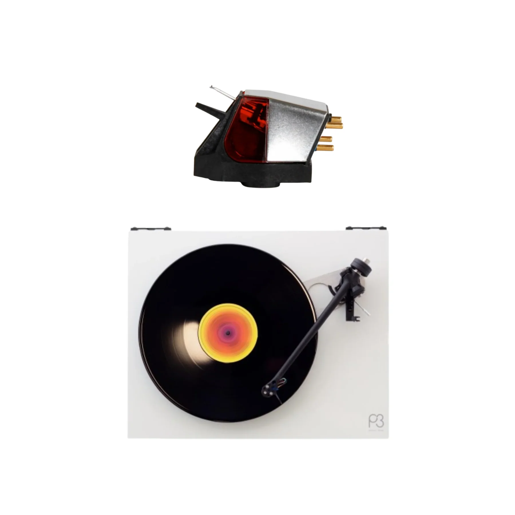 Rega Planar 3 Turntable with ND3 Cartridge - Image 3
