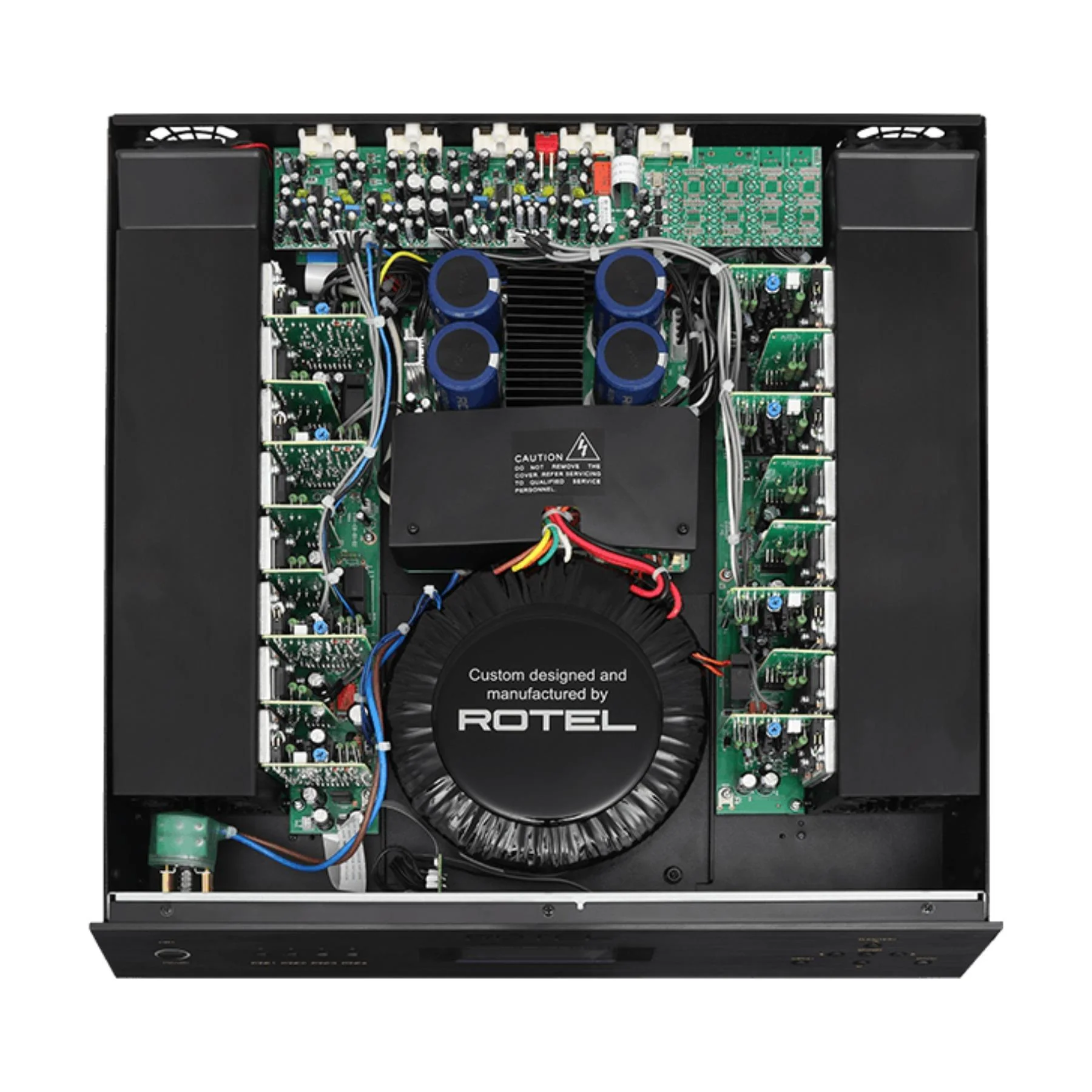 Rotel C8+ 100 watts x 8 Distribution Amplifier - Image 3