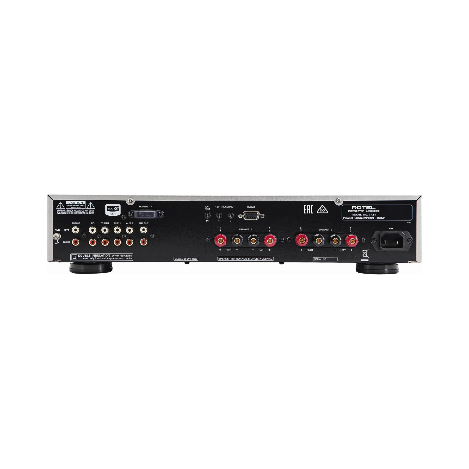 Rotel A11 Integrated Amplifier - Clearance / Open Box - Image 4