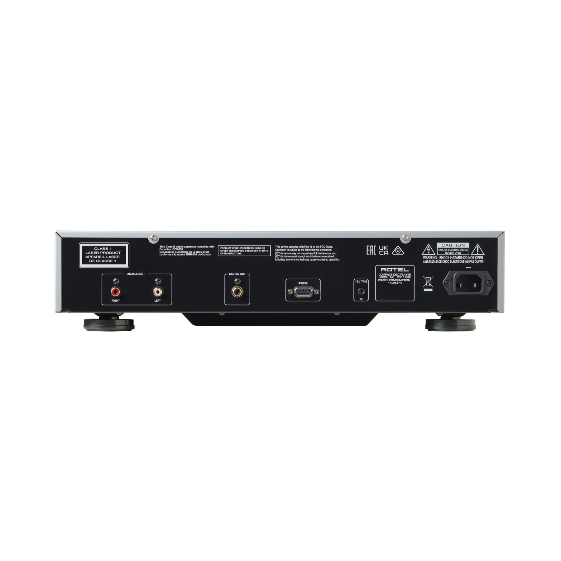 Rotel CD11 MKII CD Player - Image 3