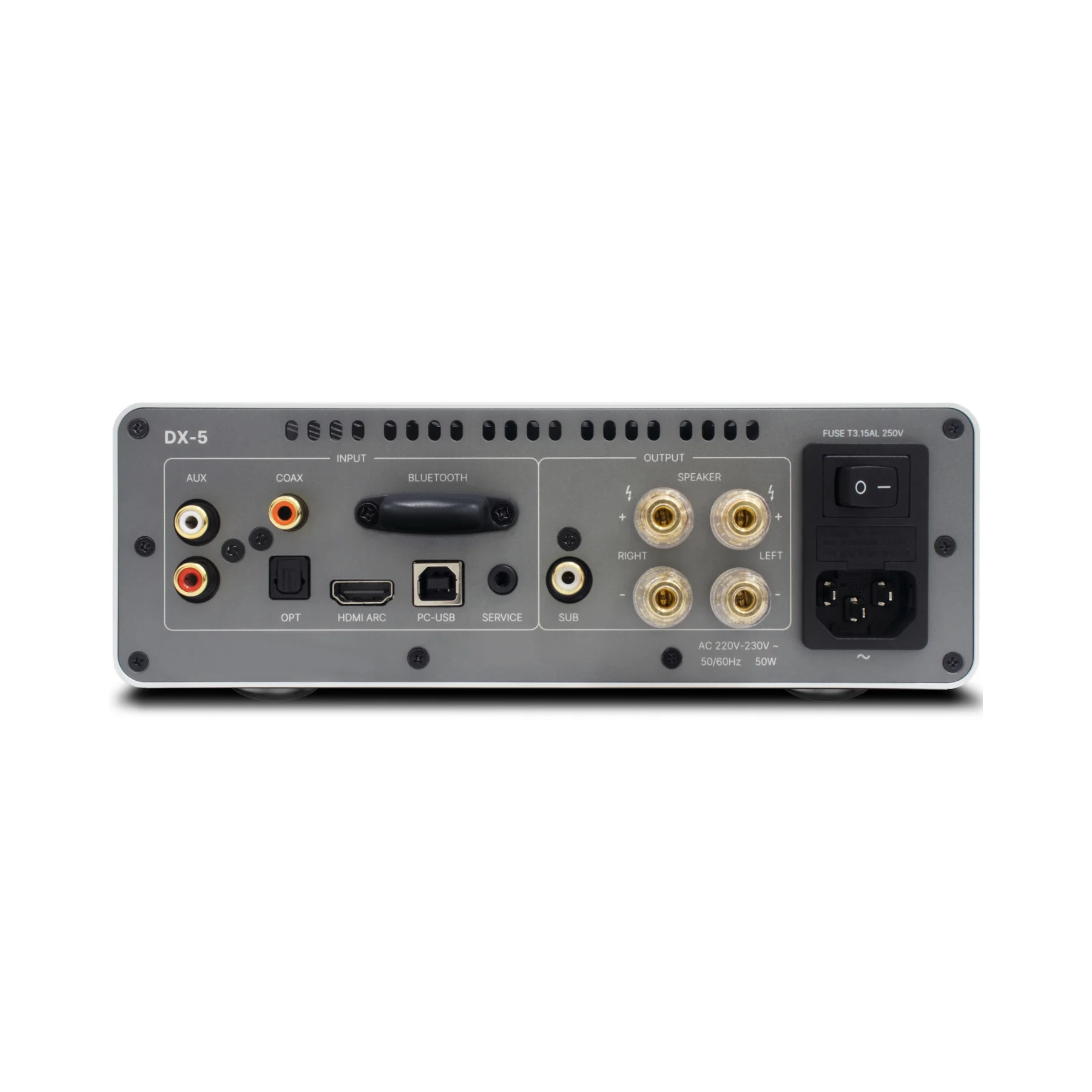 Rotel DX-5 Integrated Amplifier - Image 4
