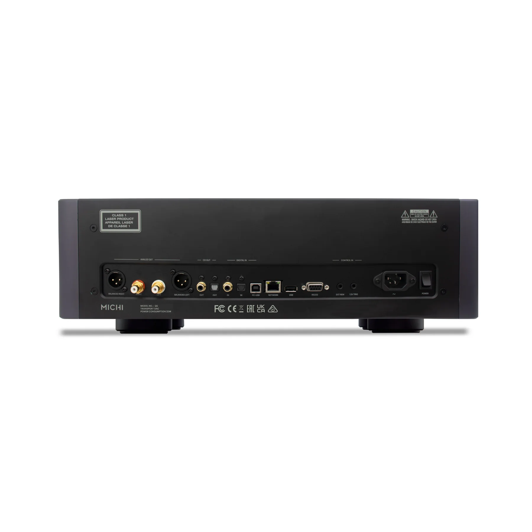 Rotel Michi Q5 CD Player (Black) - Clearance / Open Box - Image 2