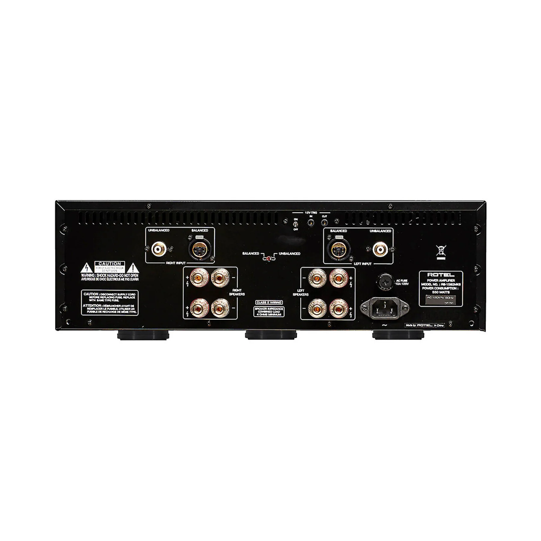 Rotel RB1582MK2 Stereo Power Amplifier - Clearance / Open Box - Image 3