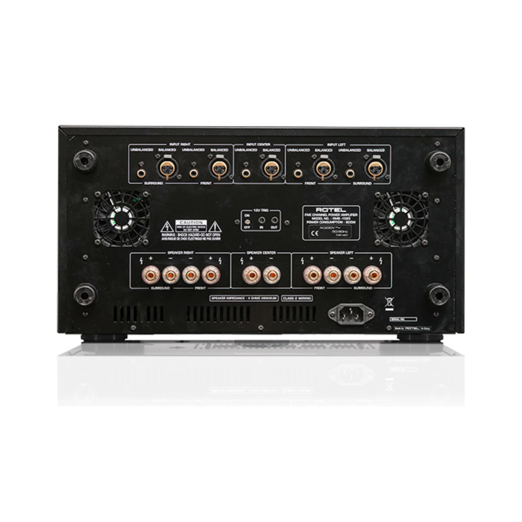 Rotel RMB1585 5-Channel Amplifier - Image 3