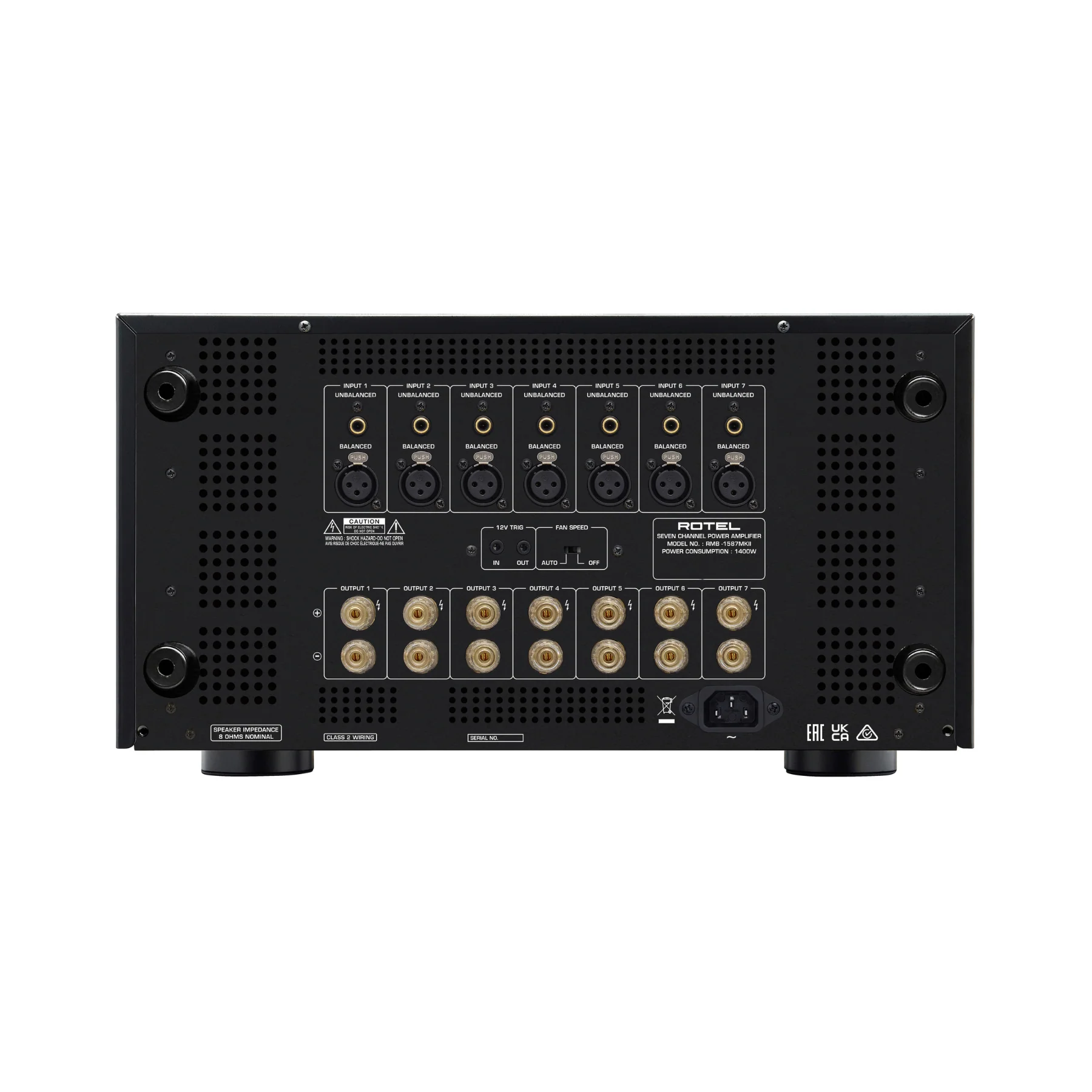Rotel RMB-1587MKII 7-Channel Amplifier - Image 3