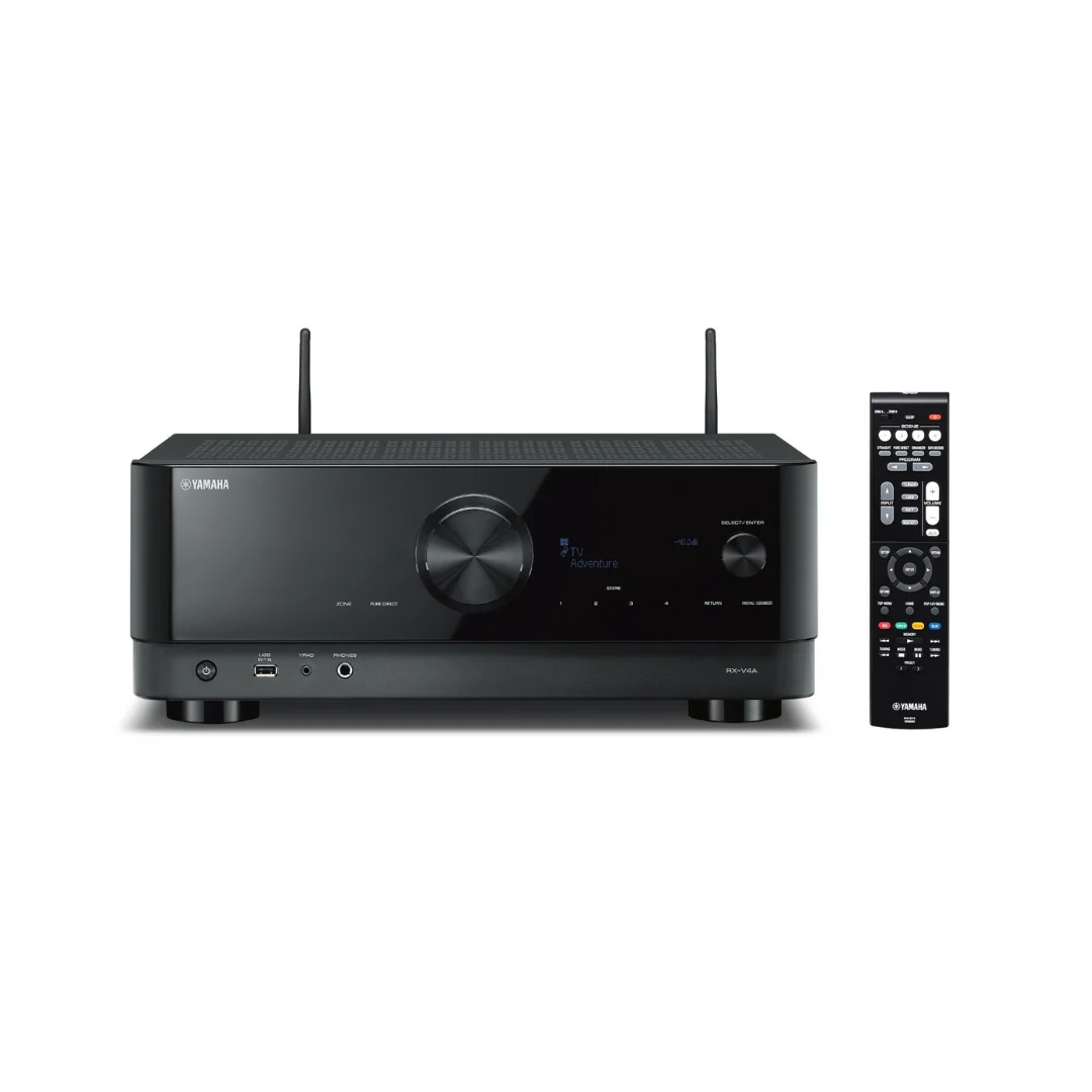 Yamaha RX-V4A 5.2-Channel AV Receiver with 8K HDMI and MusicCast