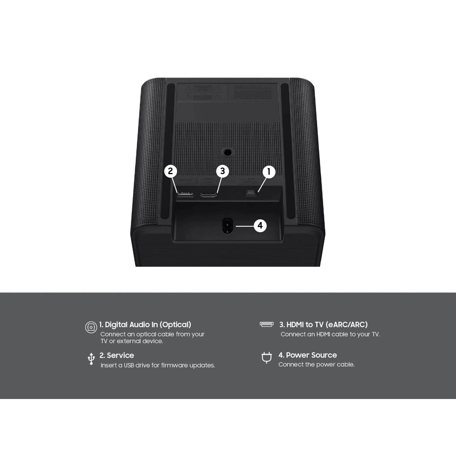 Samsung Music Studio 7 Dolby Atmos Wireless Speaker - Image 4