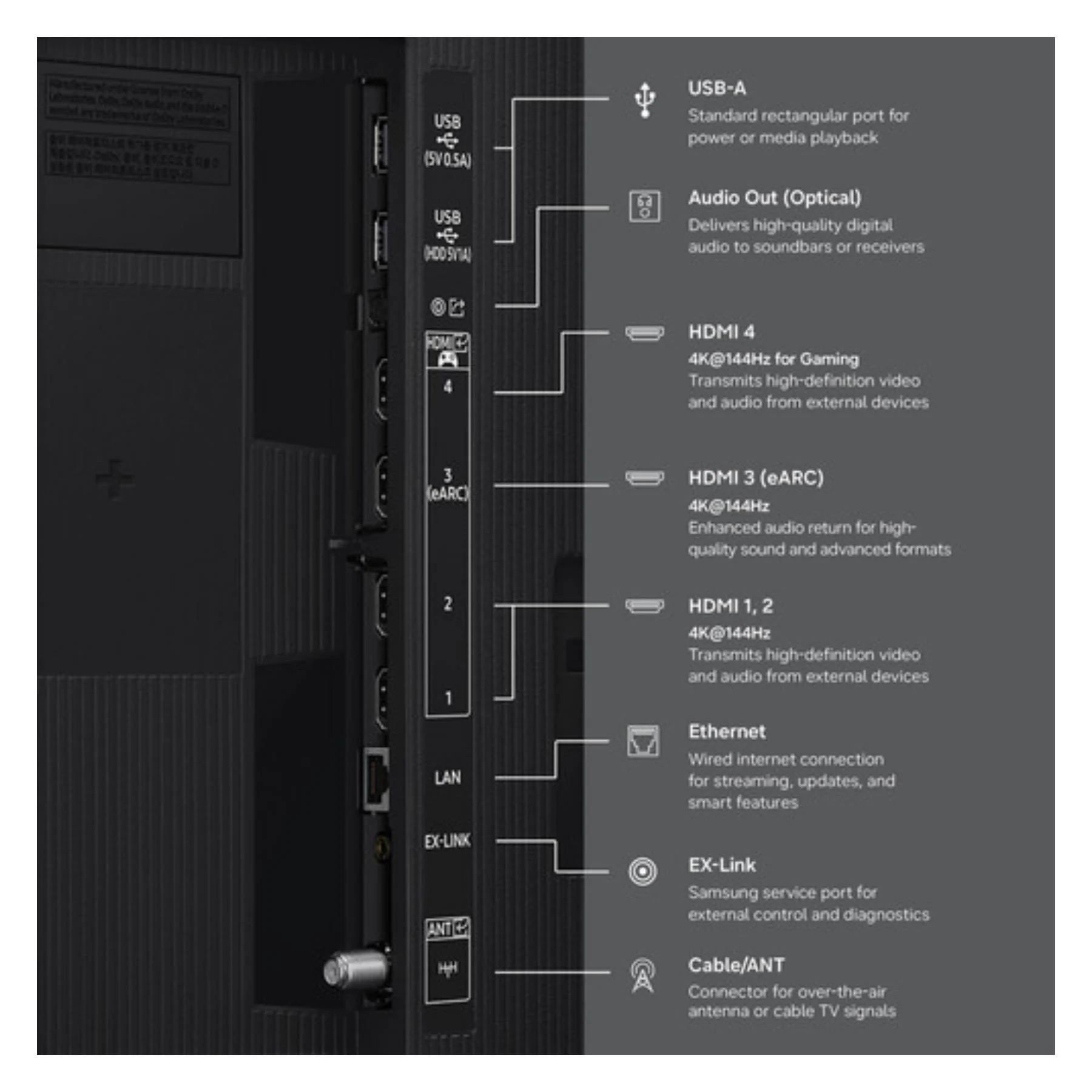 Samsung R85H 4K HDR Smart TV 65" (2026) - Image 4