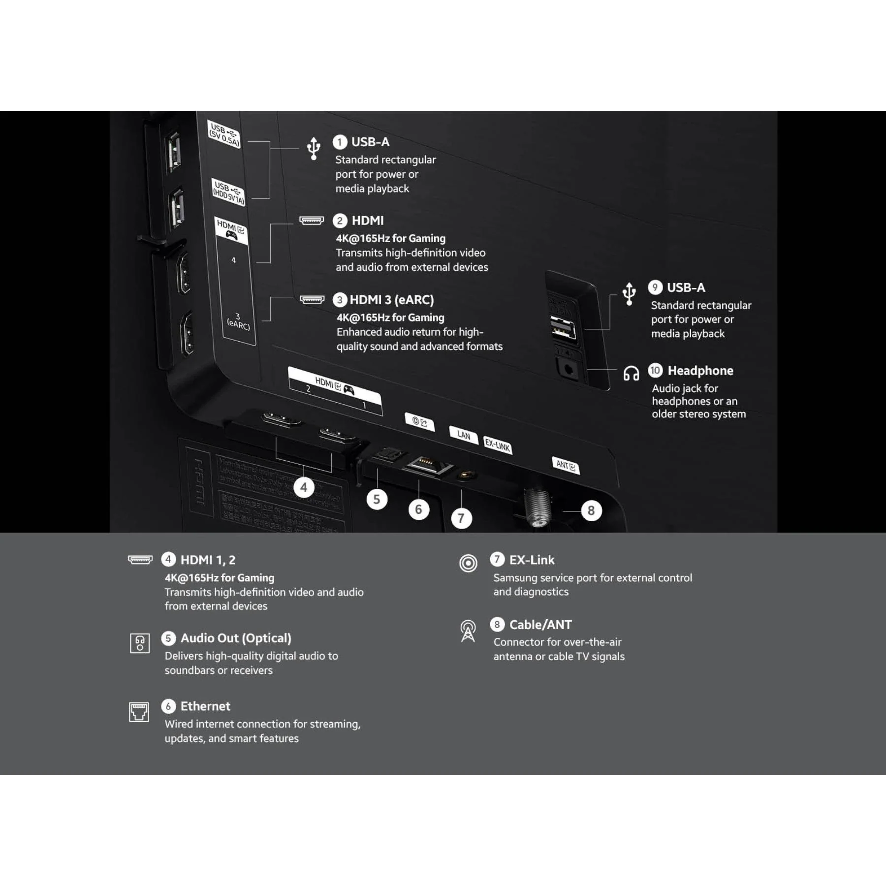 Samsung S90H OLED 4K Smart TV 55" (2026) - Image 4