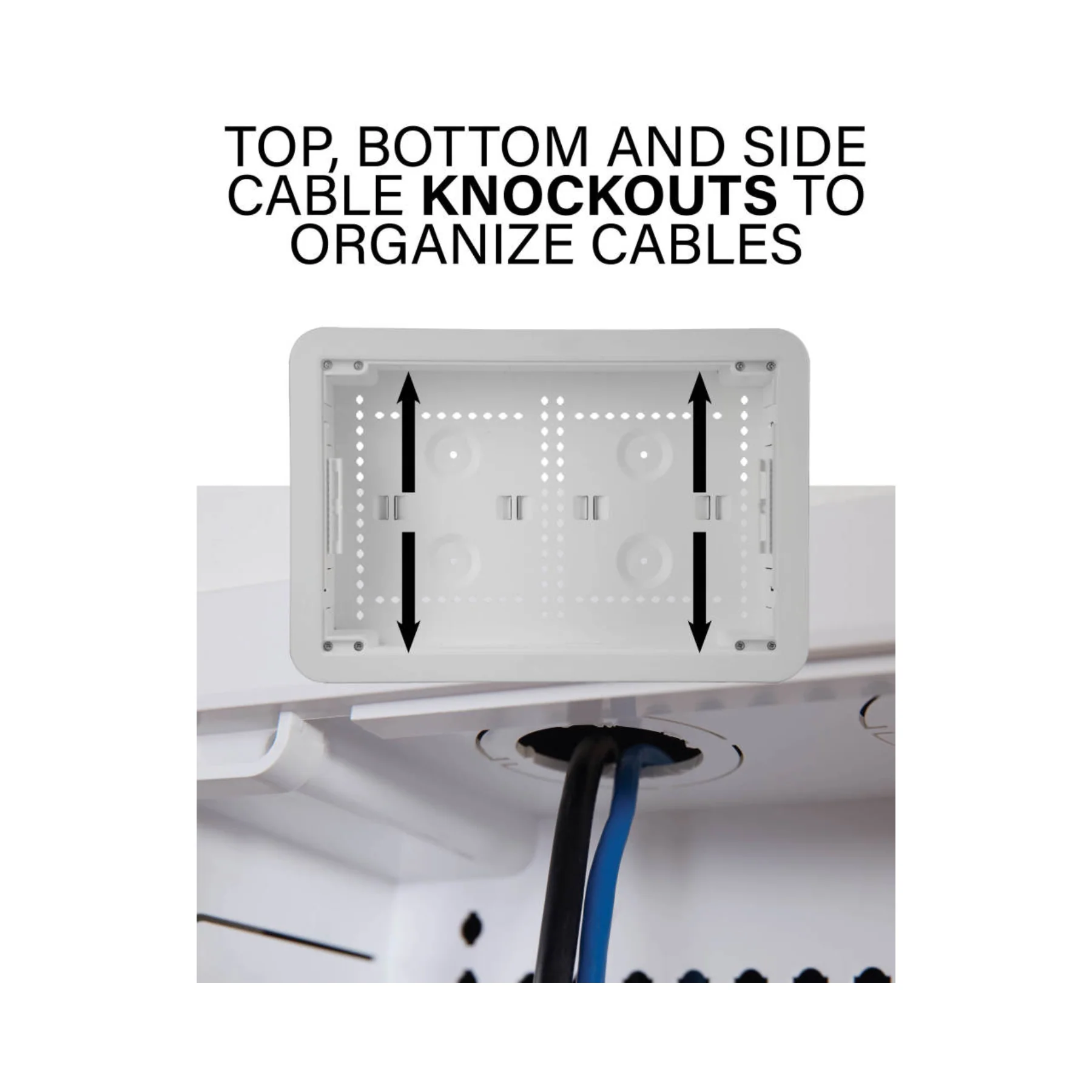Sanus SA-IWB9-W1 TV Media In Wall Box - Image 4
