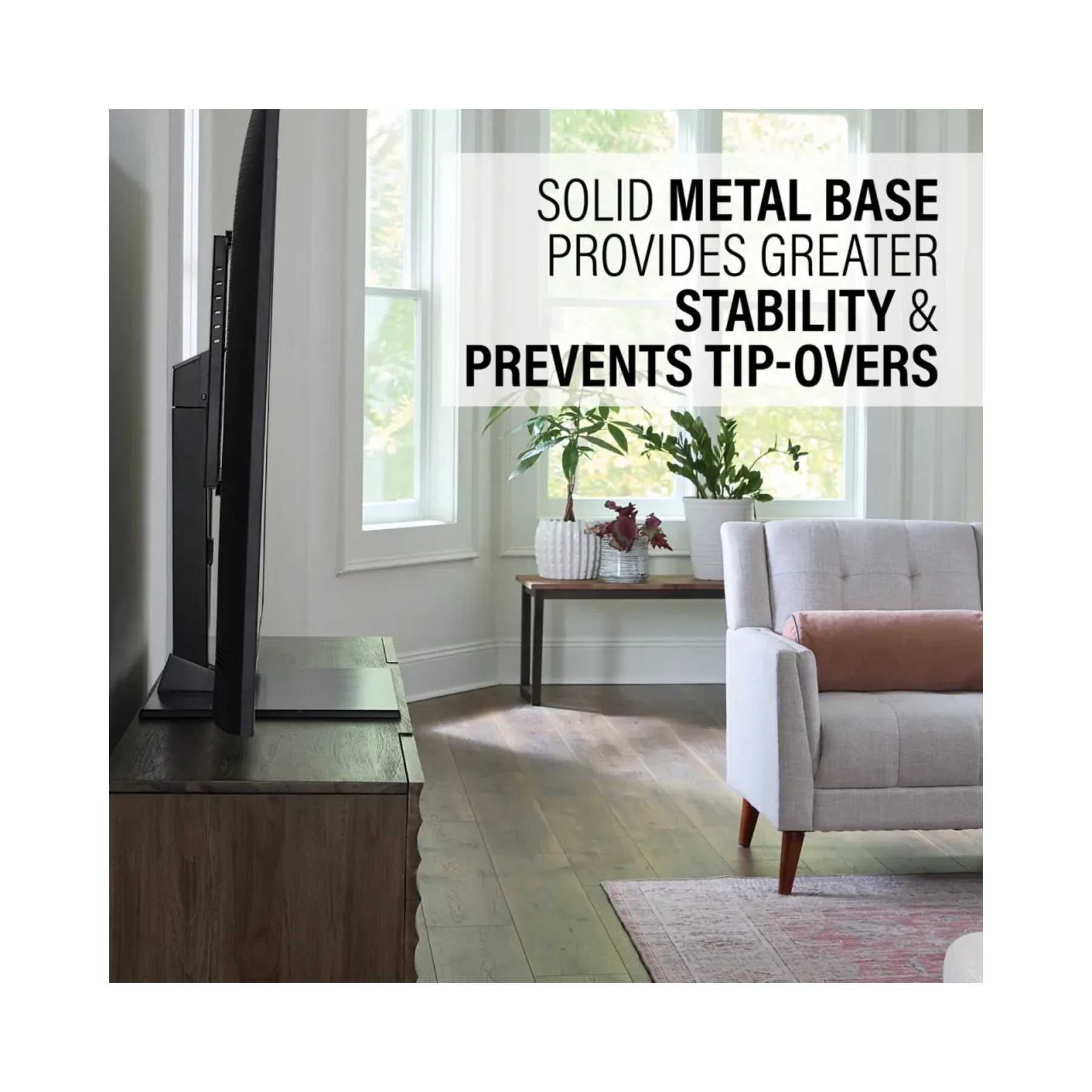 Sanus VSTV2-B2  TV Swivel Stand 40" - 86" - Image 4