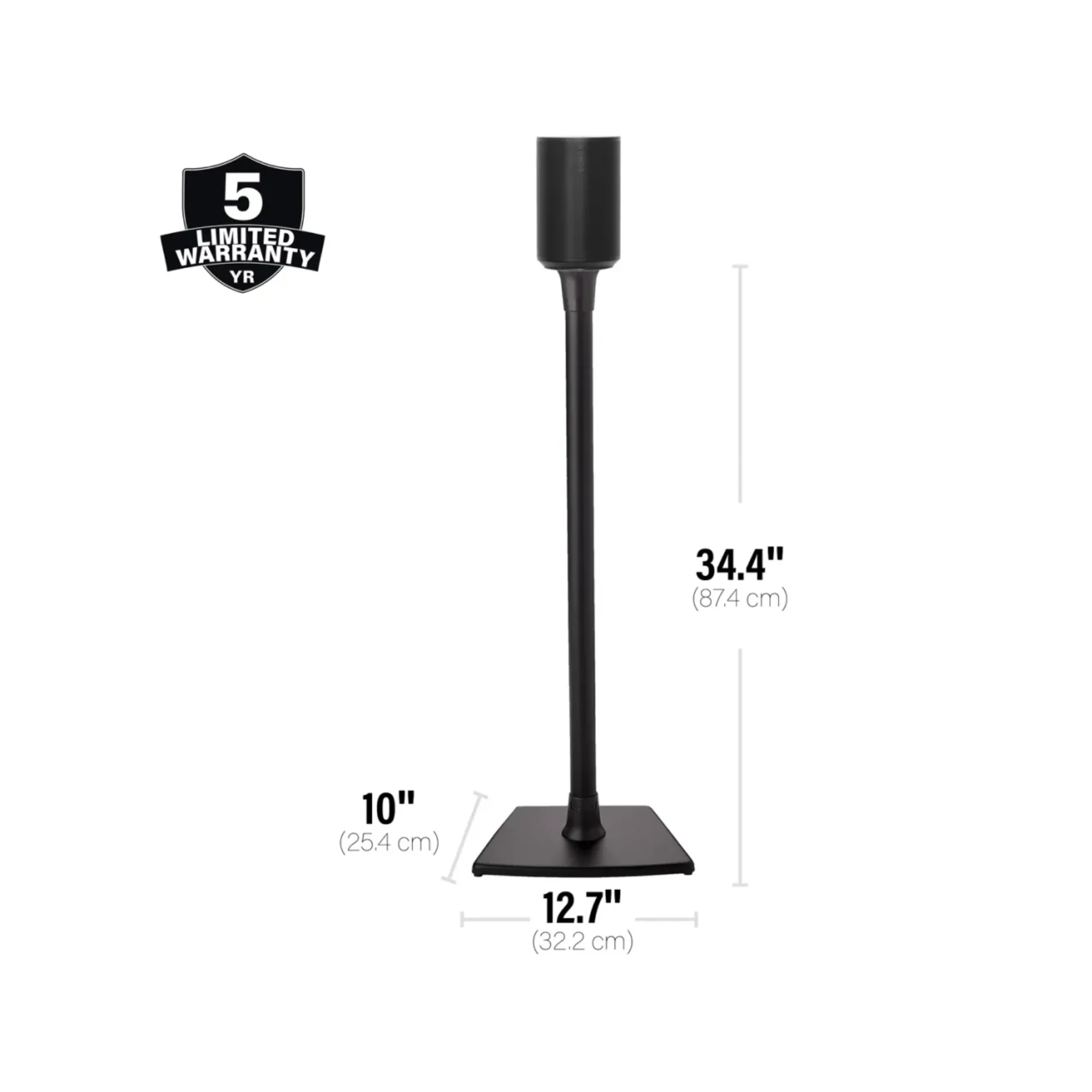 Sanus WSSE12 Speaker Stands for Sonos Era 100 (Pair) - Image 4