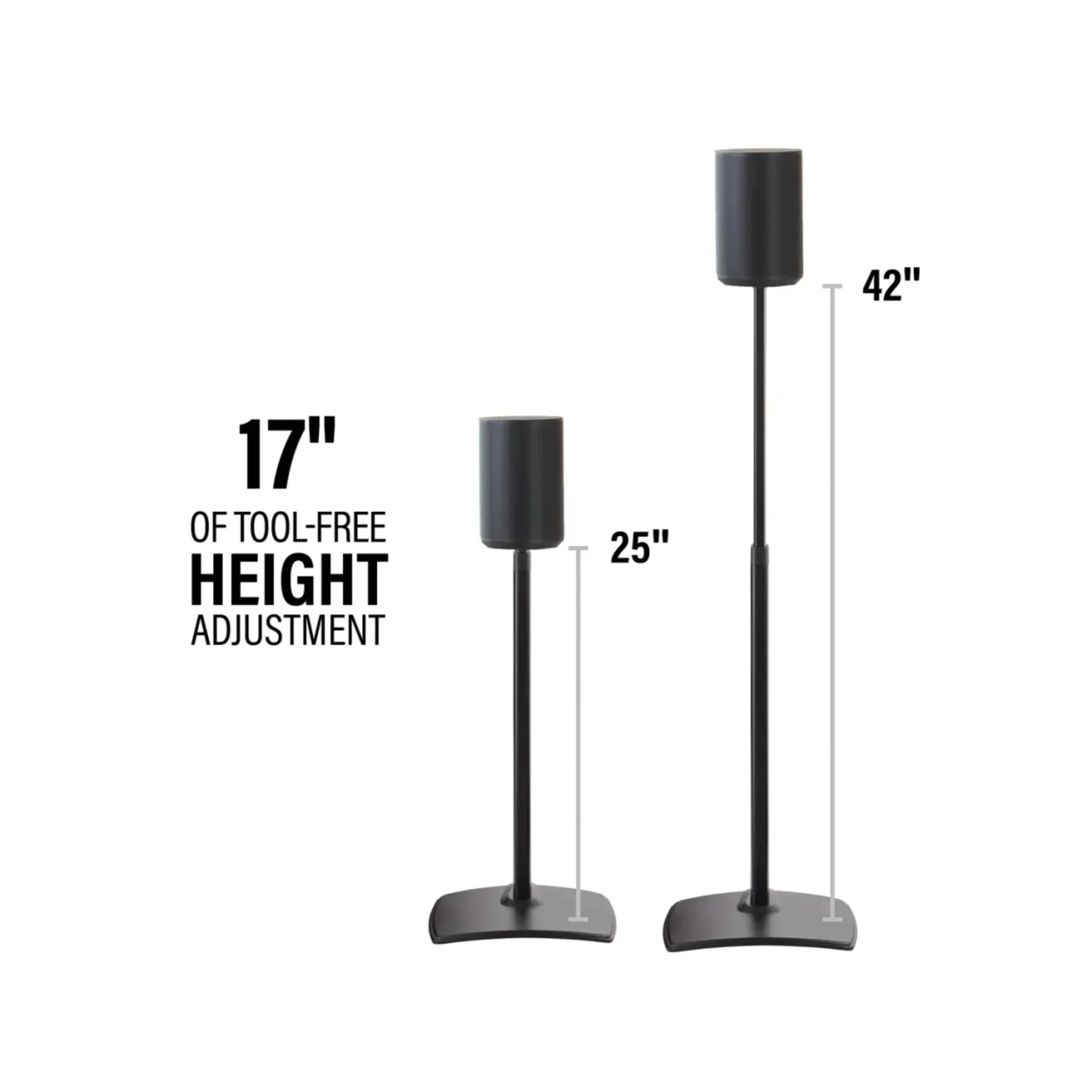 Sanus WSSE1A1 Sonos Era 100 Speaker Stand (Each) - Image 3