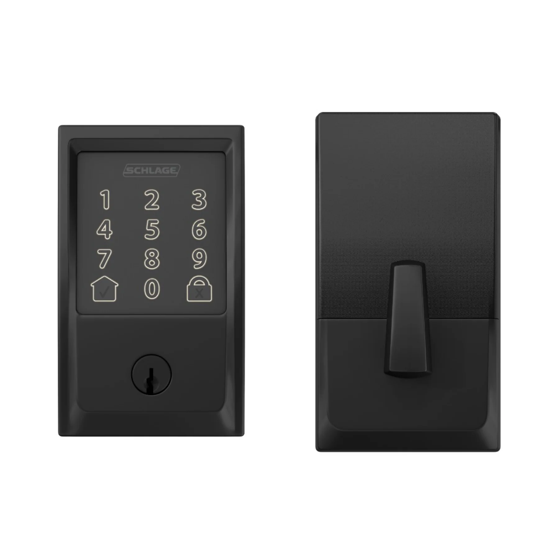 Schlage Encode Smart WiFi Deadbolt Lock for Front Door (Matte Black) - Clearance / Open Box - Image 5