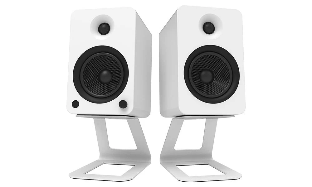 Kanto SE6 Elevated Desktop Speaker Stands for Large Speakers - Universal Compatibility - Supports up to 22 lb - Image 6