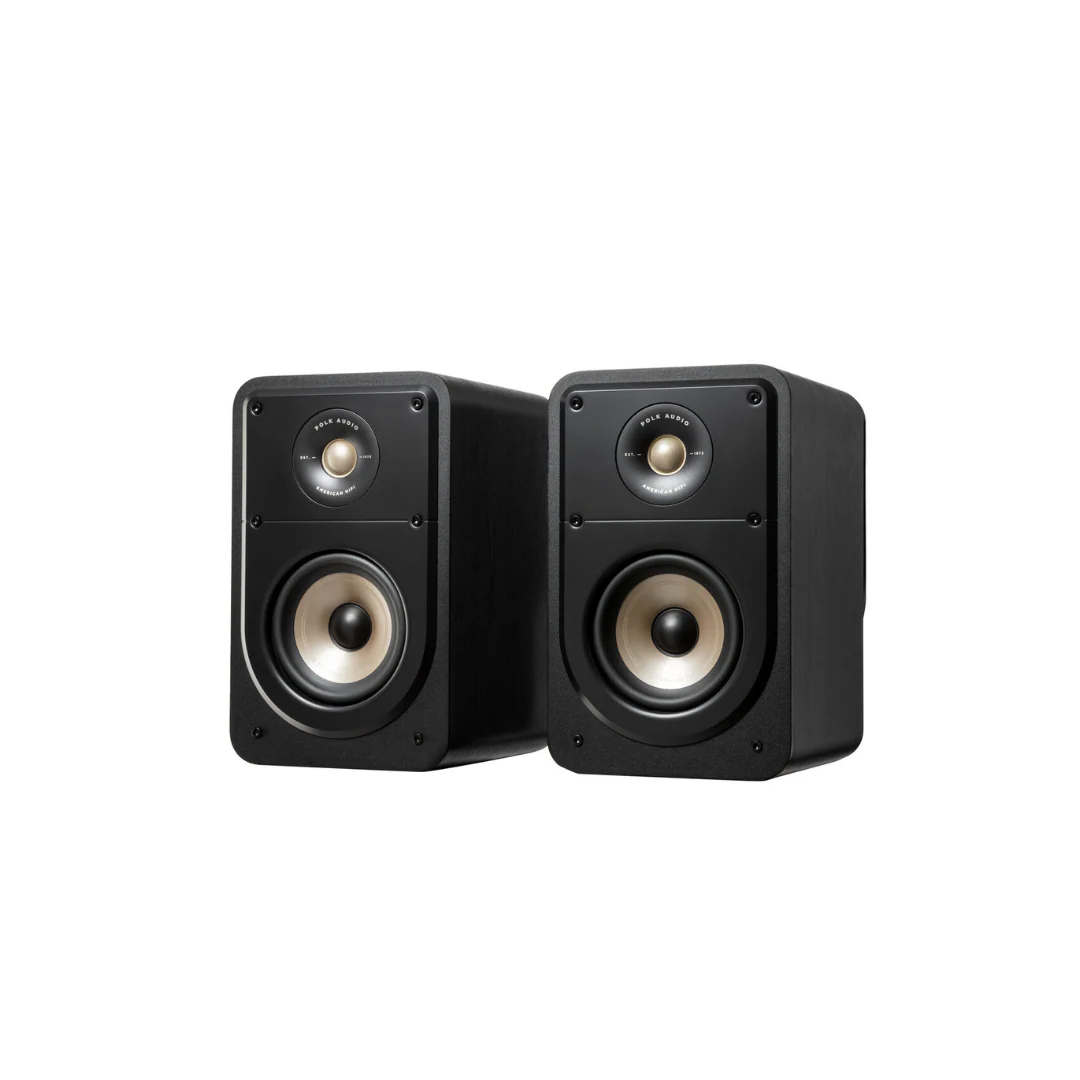 Polk Signature Elite ES15 High-Quality Compact Bookshelf Speakers (Pair)