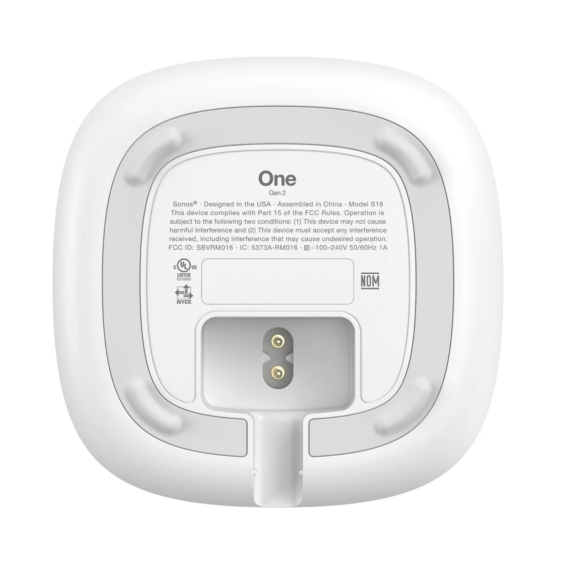 Sonos One Gen 2 Wireless Streaming Smart Speaker with built-in Amazon Alexa, Google Assistant, and Apple AirPlay® 2 - Clearance / Open Box - Image 10