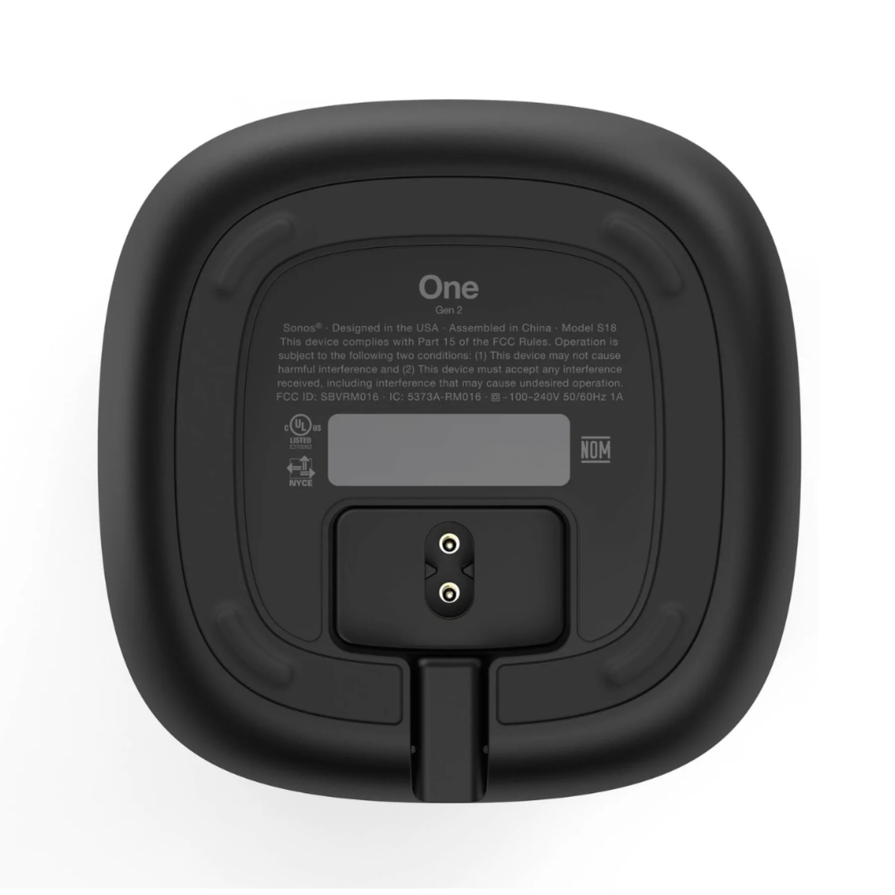 Sonos One Gen 2 Wireless Streaming Smart Speaker with built-in Amazon Alexa, Google Assistant, and Apple AirPlay® 2 - Clearance / Open Box - Image 5