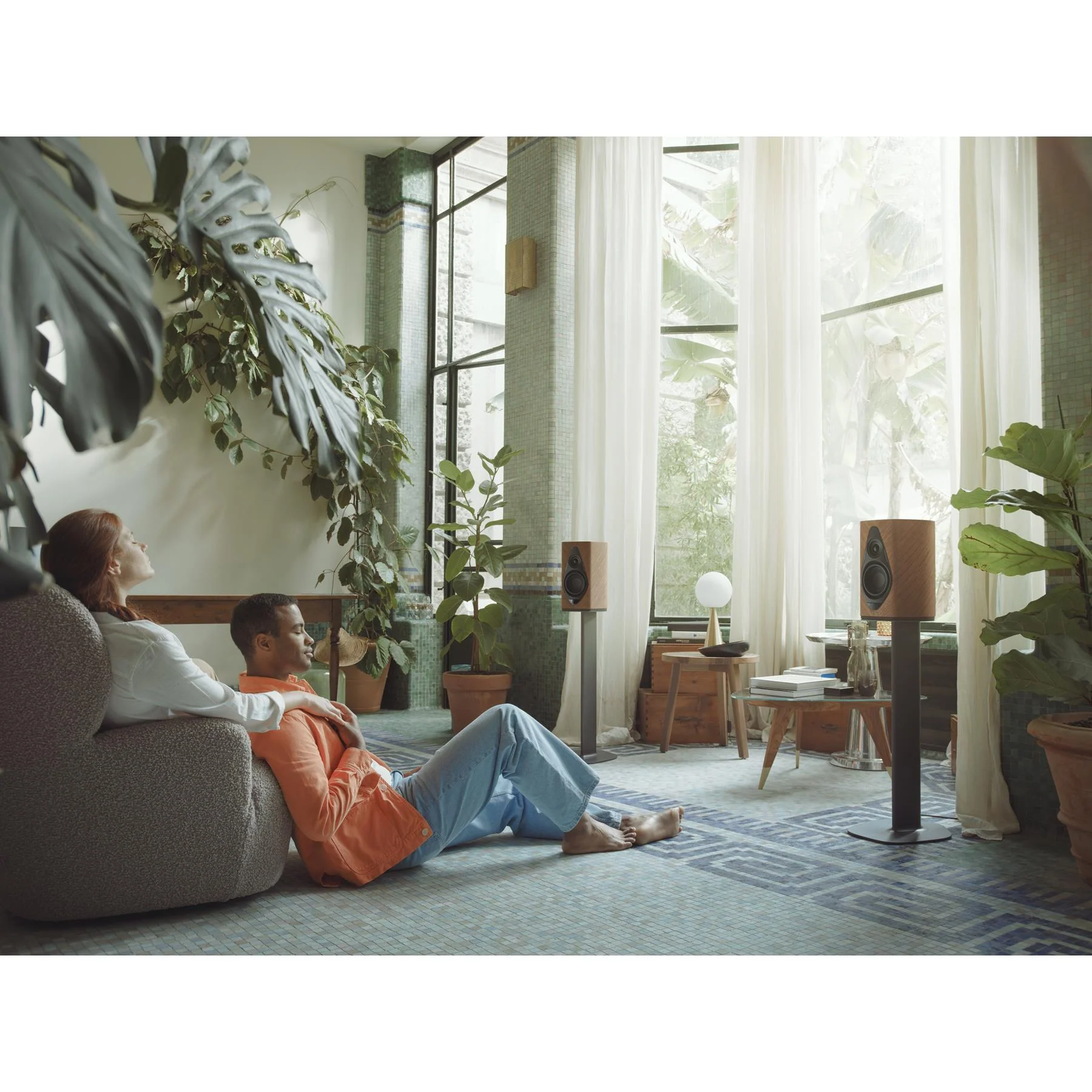 Sonus faber Duetto Active Stereo Speakers with Stands - Image 13