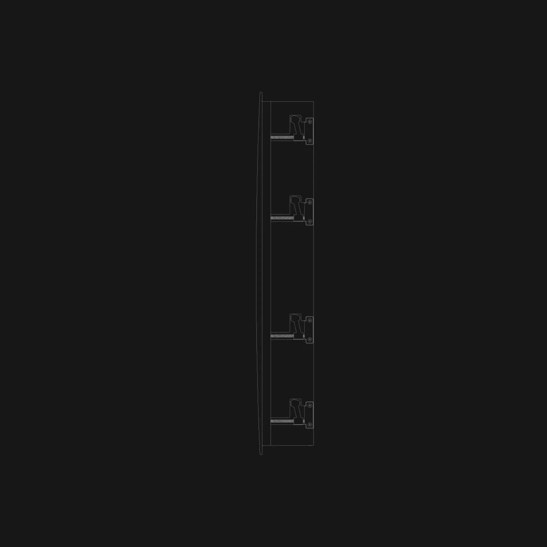 Sonus faber PL-664 Palladio 6 3-Way LCR In-Wall Speaker - Image 8