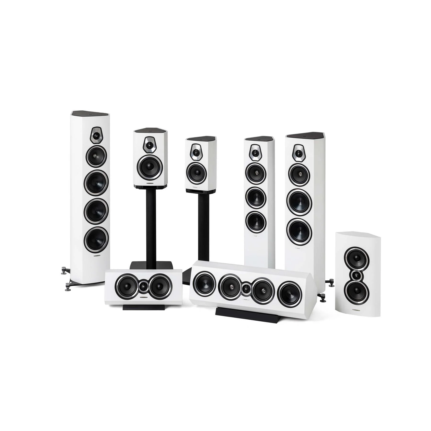 Sonus faber Sonetto VIII Flagship 3-Way Floorstanding Speakers - Image 5