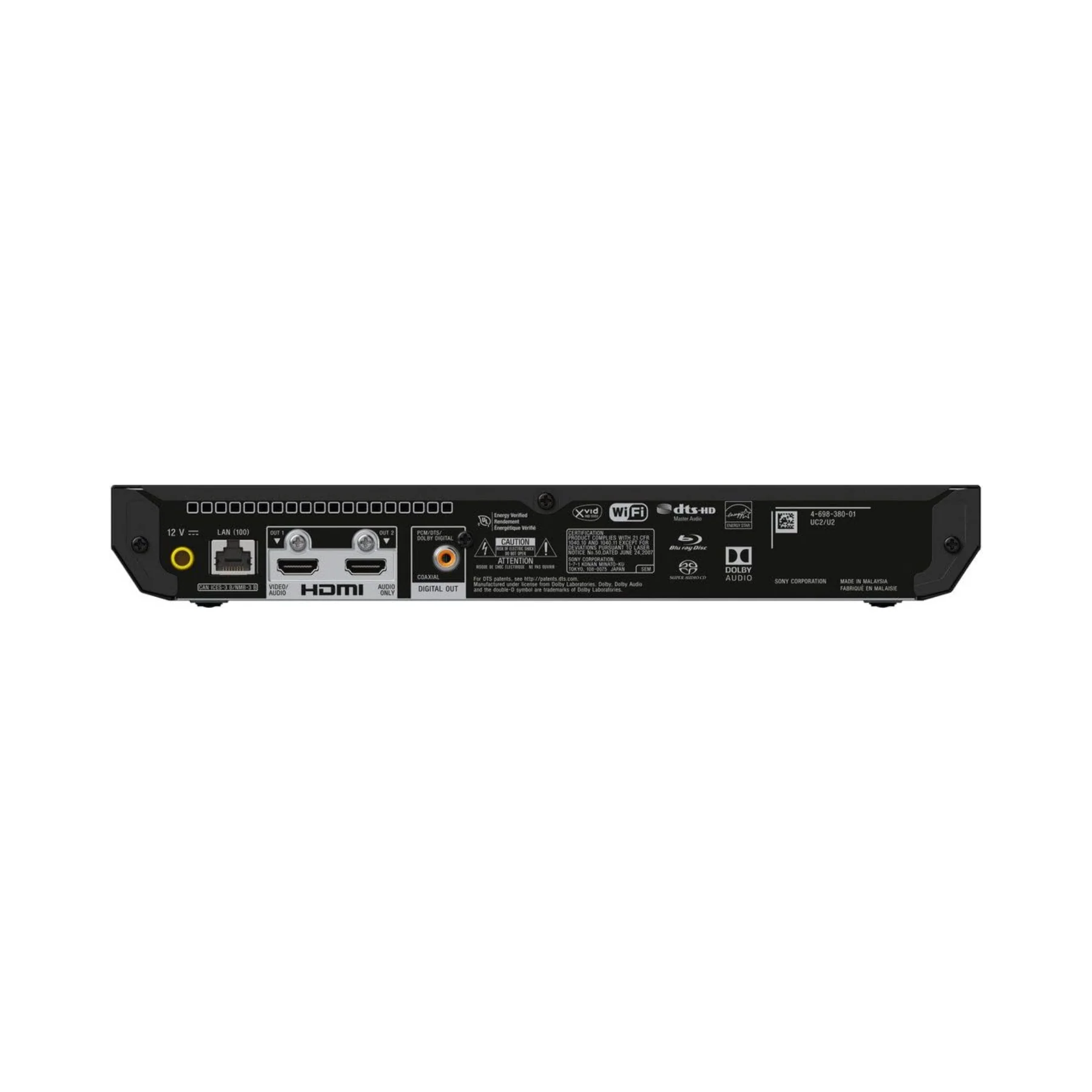 Sony UBP-X700 4K Ultra HD Blu-ray™ Player - Clearance / Open Box - Image 2