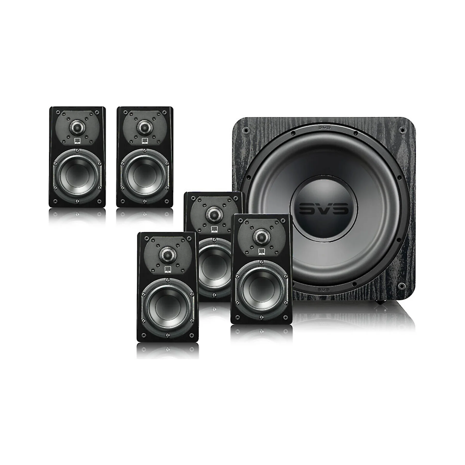 SVS Prime Satellite 5.1 System (Black Ash) - Clearance / Open Box