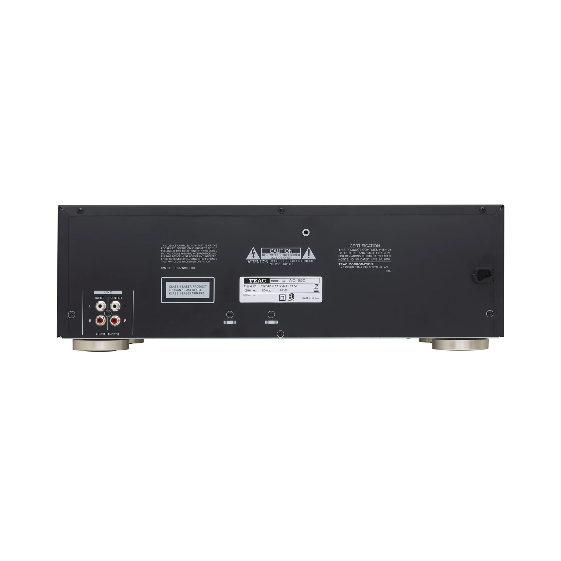 Teac AD-850 - Cassette deck/CD player - Clearance / Open Box - Image 2