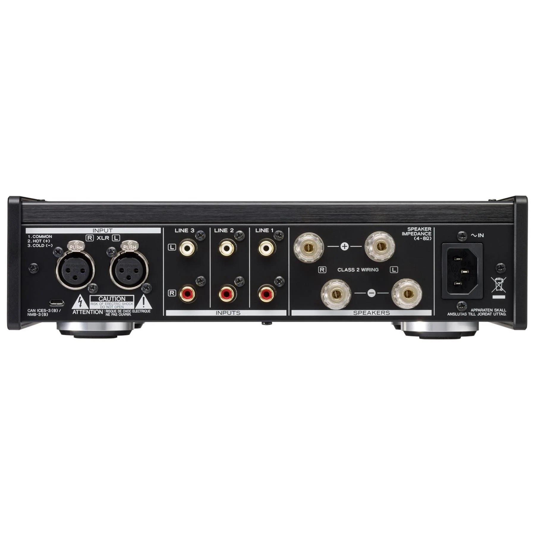 TEAC AX-505 - Stereo Integrated Amplifier (Black) - Image 3