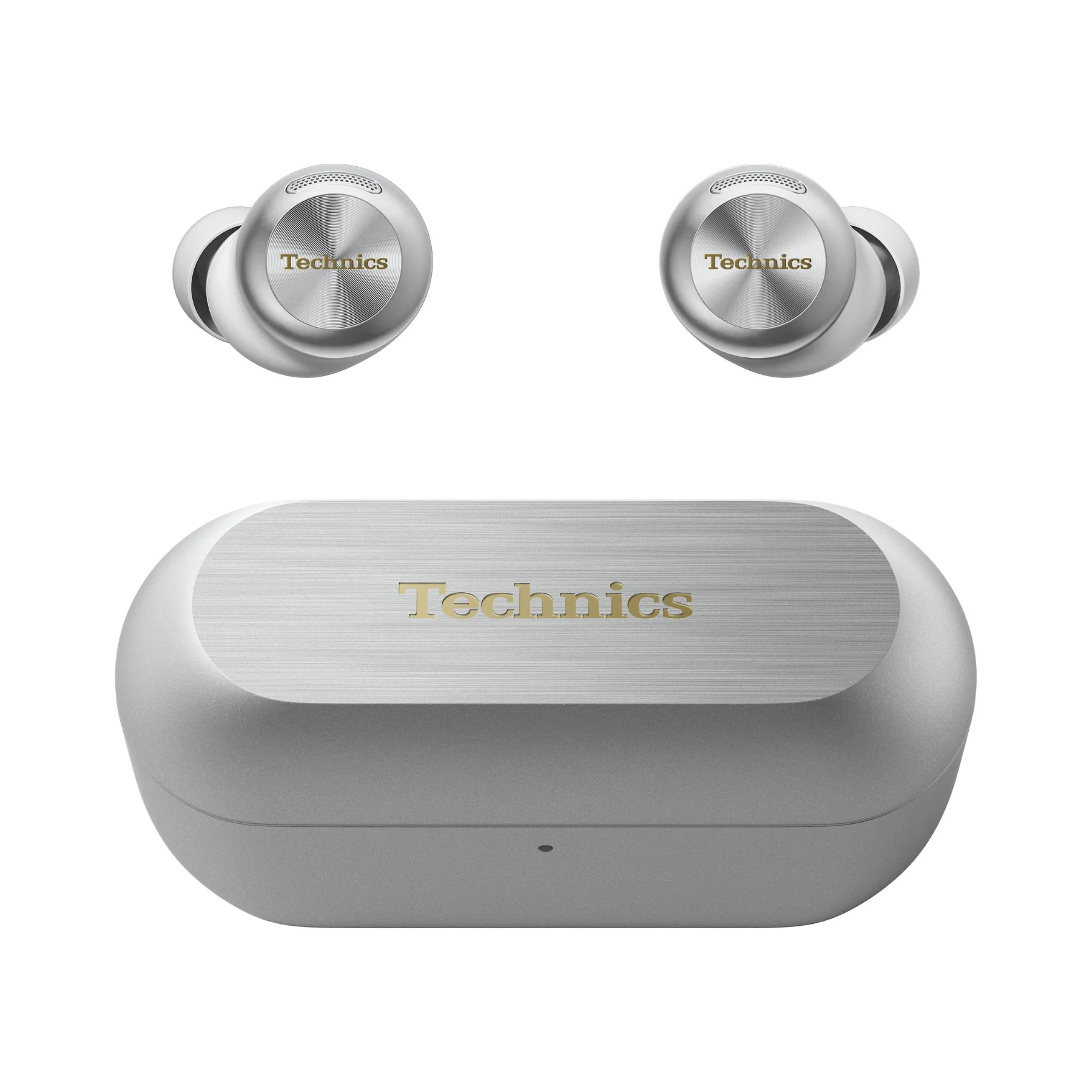 Technics EAH-AZ100 True Wireless Earbuds With Dolby Atmos (Silver) - Clearance / Open Box