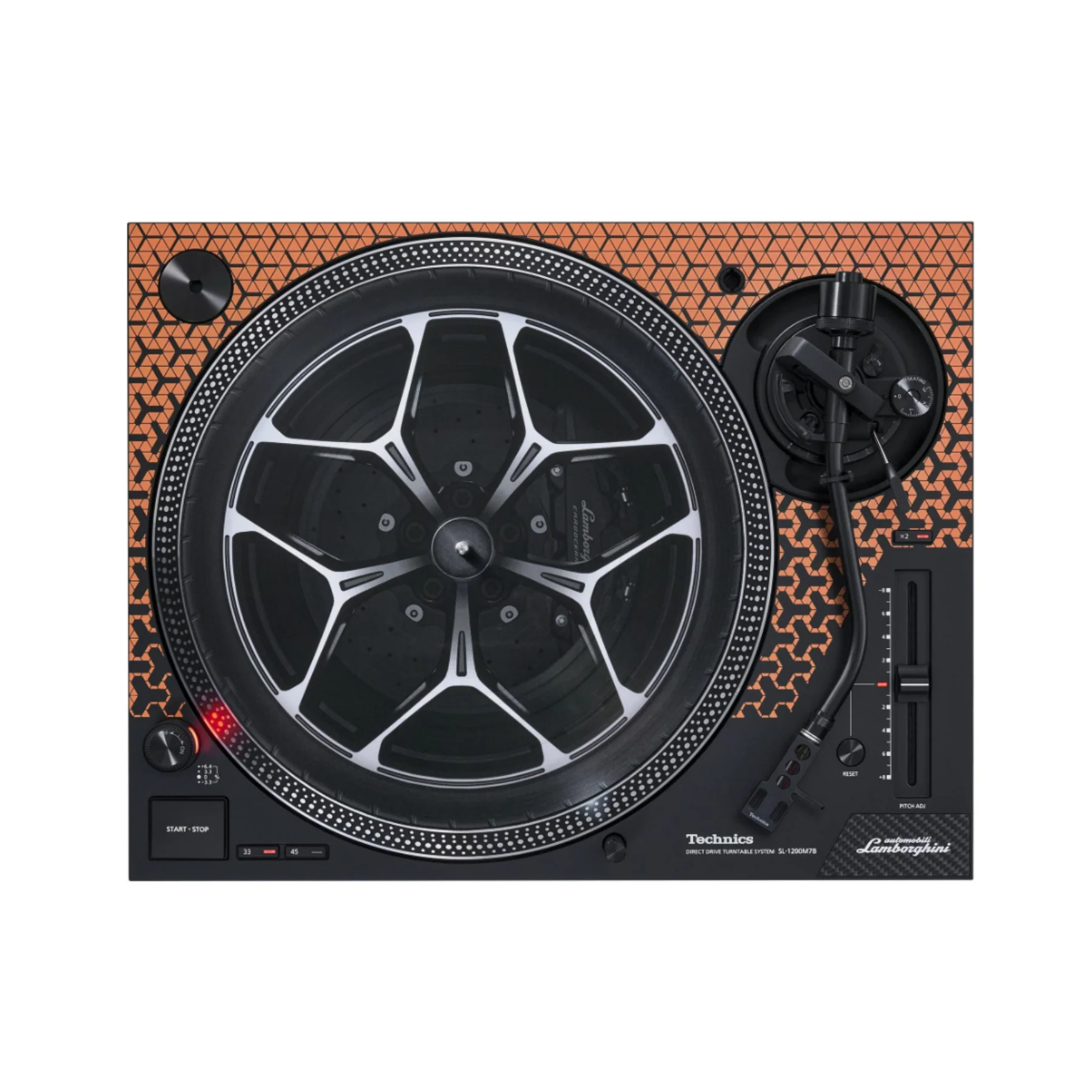 Technics SL-1200M7 Special Edition Lamborghini Direct Drive Turntable - Image 2