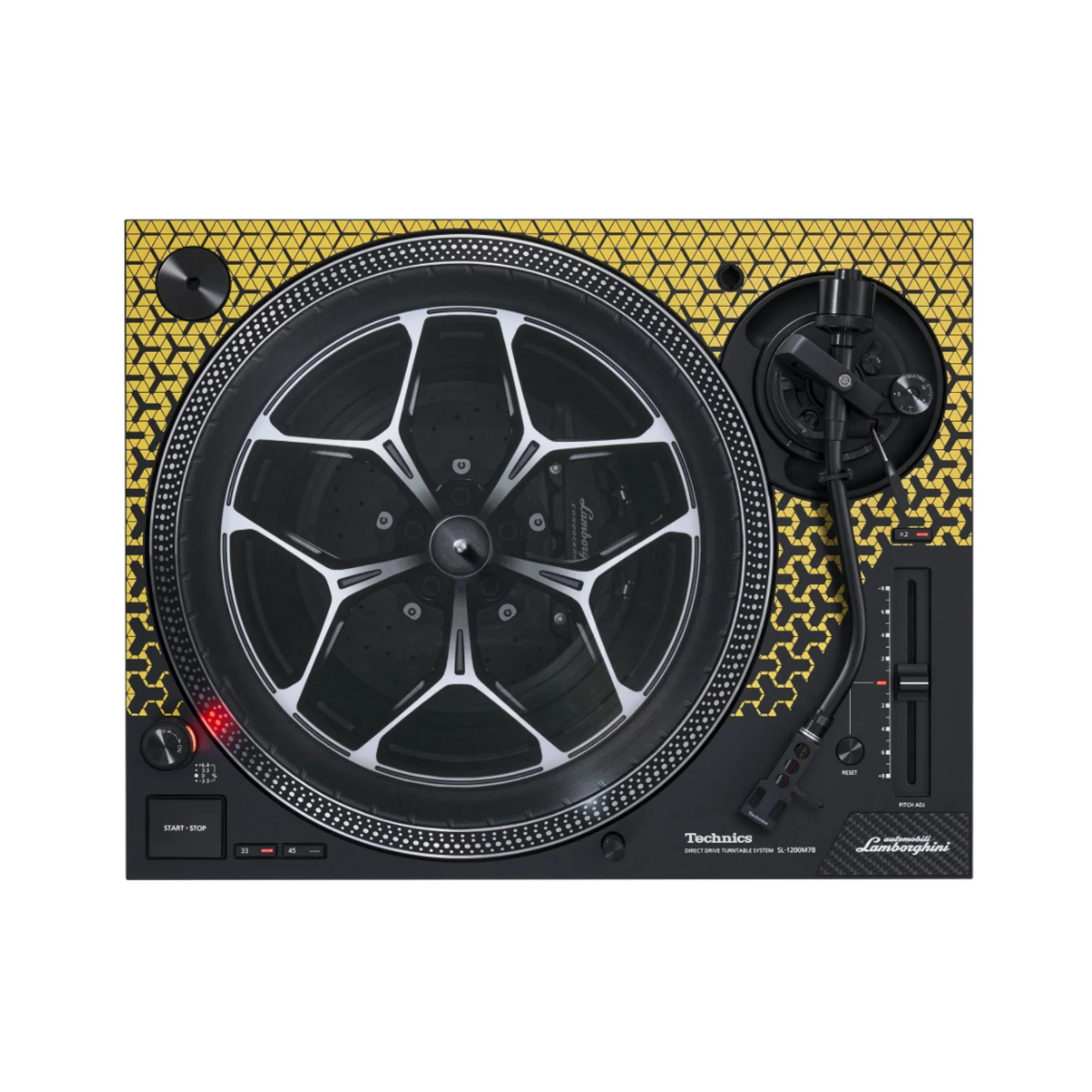 Technics SL-1200M7 Special Edition Lamborghini Direct Drive Turntable - Image 4