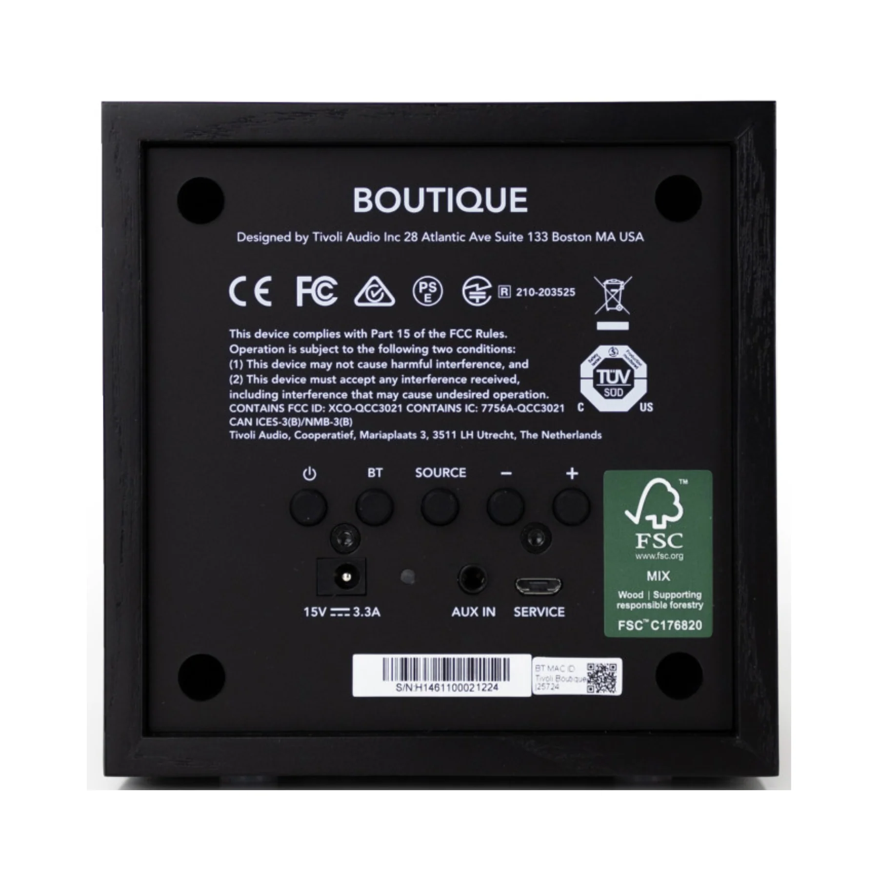 Tivoli Audio Boutique Wireless Speaker - Image 4