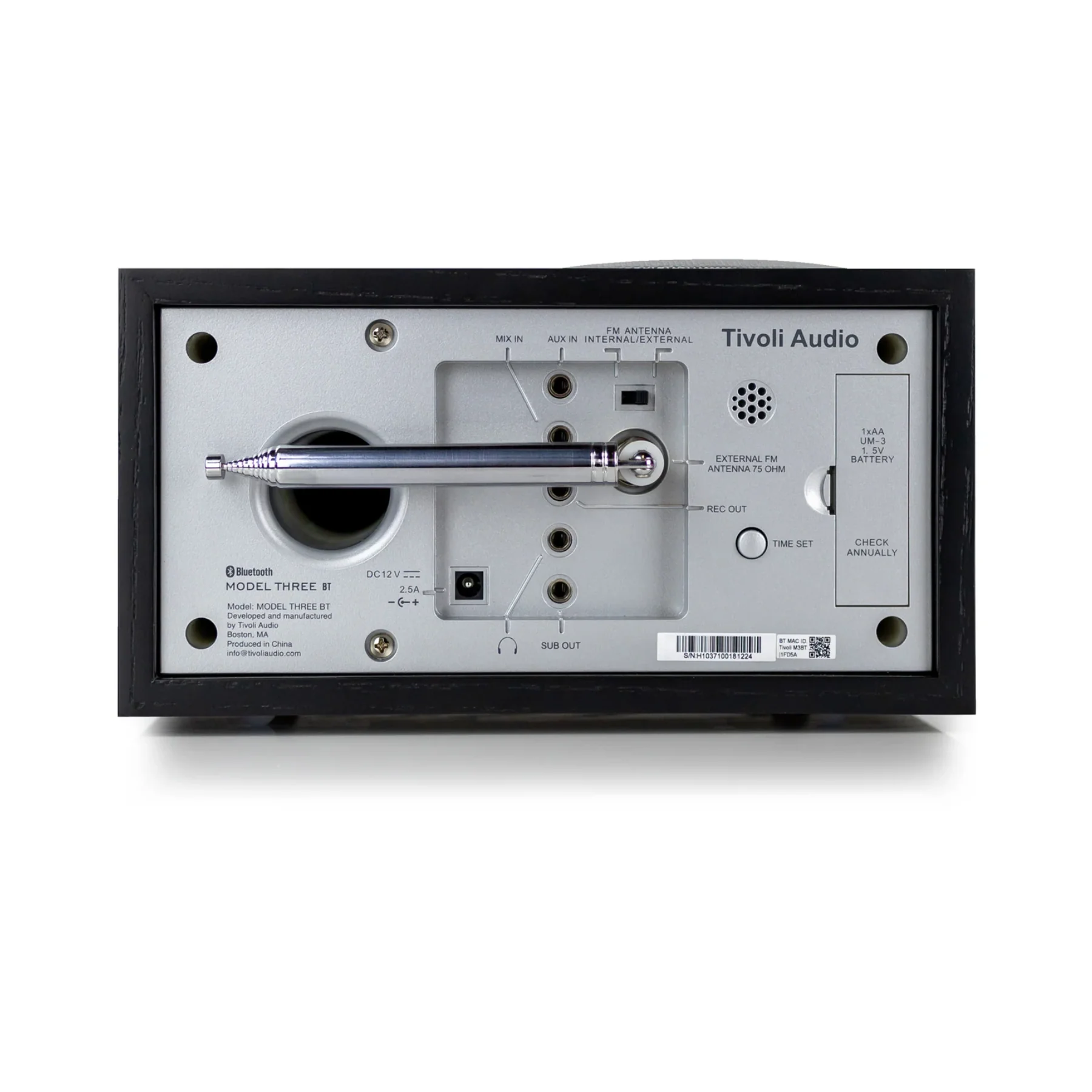 Tivoli Audio Model Three BT USB-C/A Clock Radio - Clearance / Open Box - Image 4