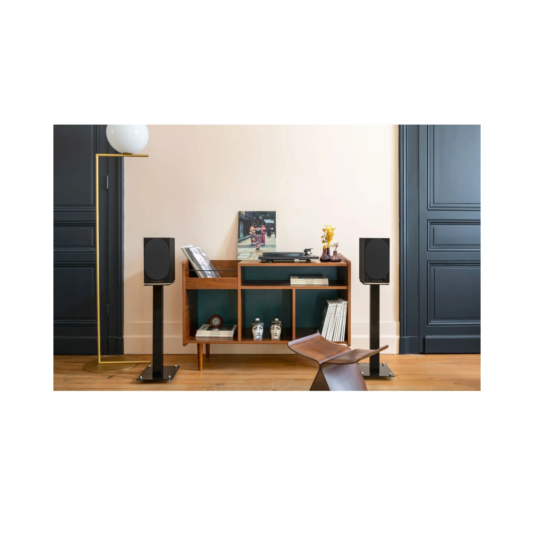 Triangle AIO Twin Powered Bookshelf Speakers Pair - Clearance / Open Box - Image 16